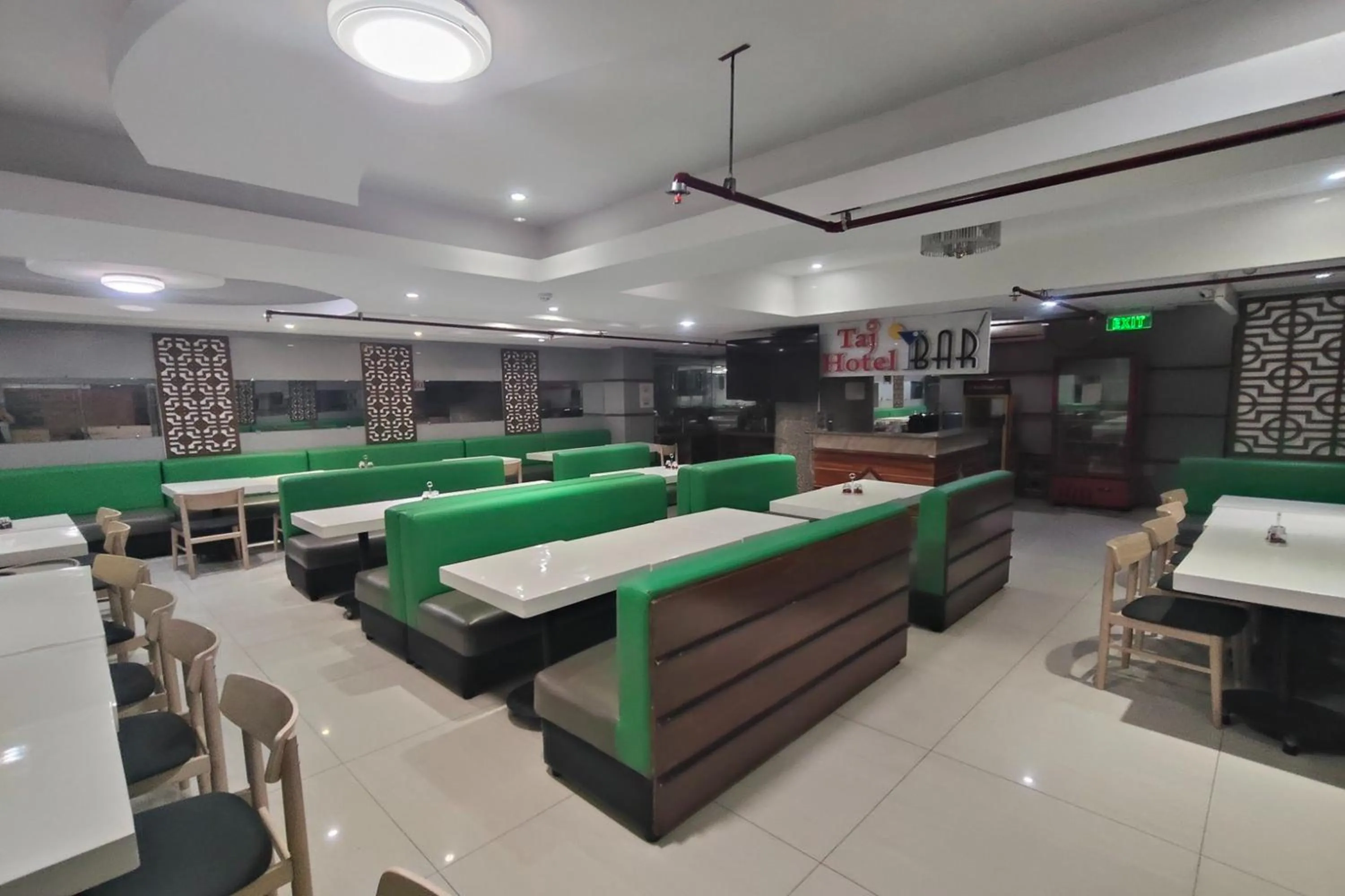 Seating area in Taj Hotel Tuguegarao