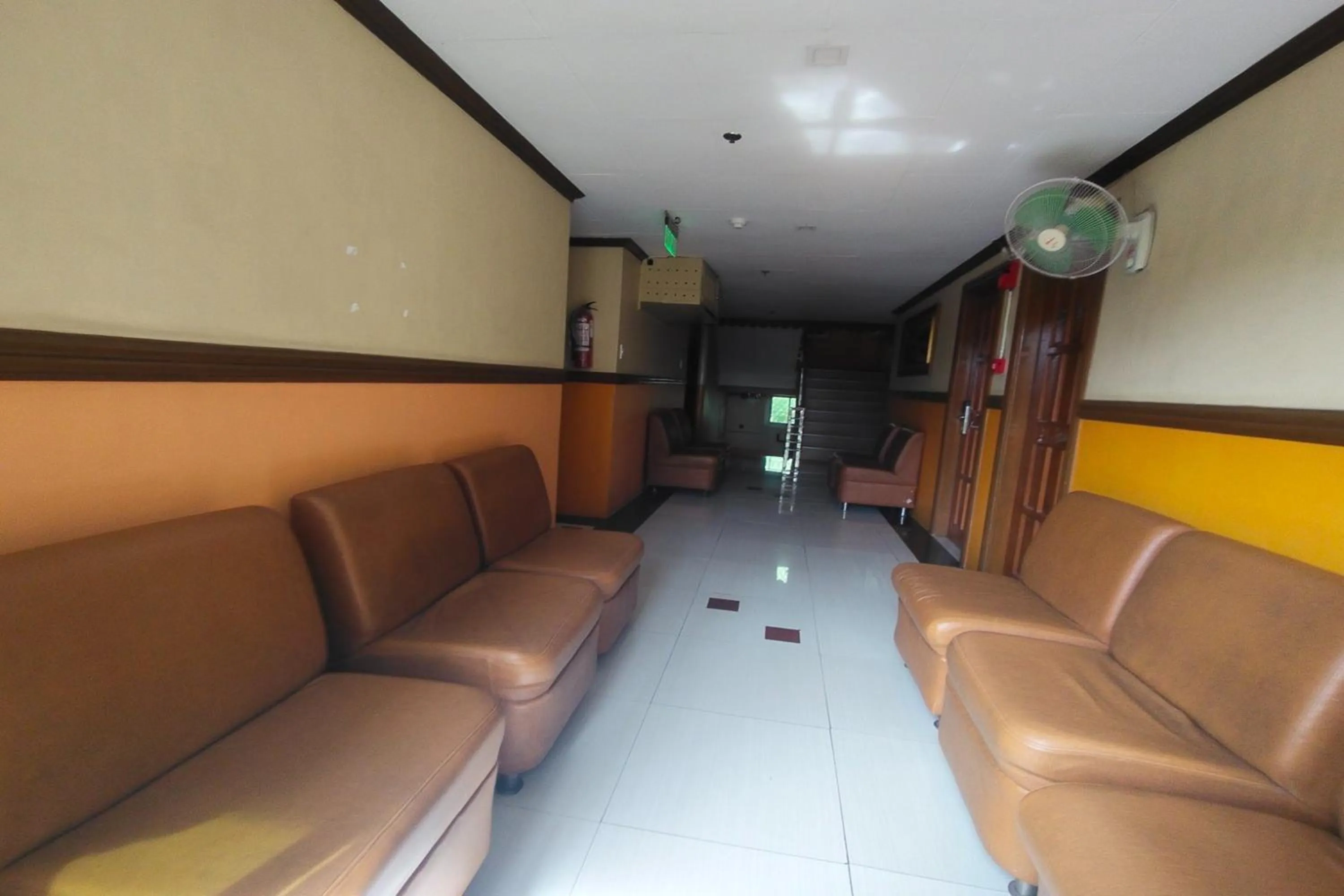 Seating area in Taj Hotel Tuguegarao