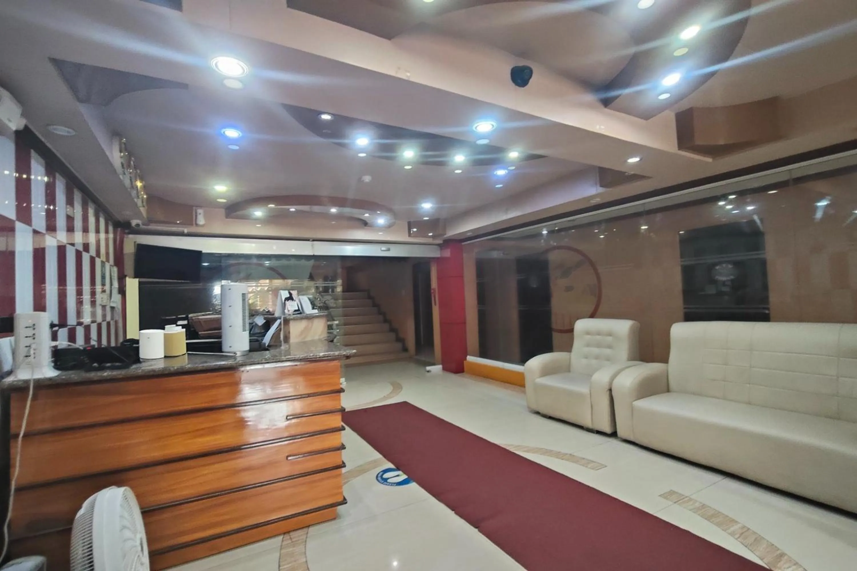 Lobby or reception in Taj Hotel Tuguegarao