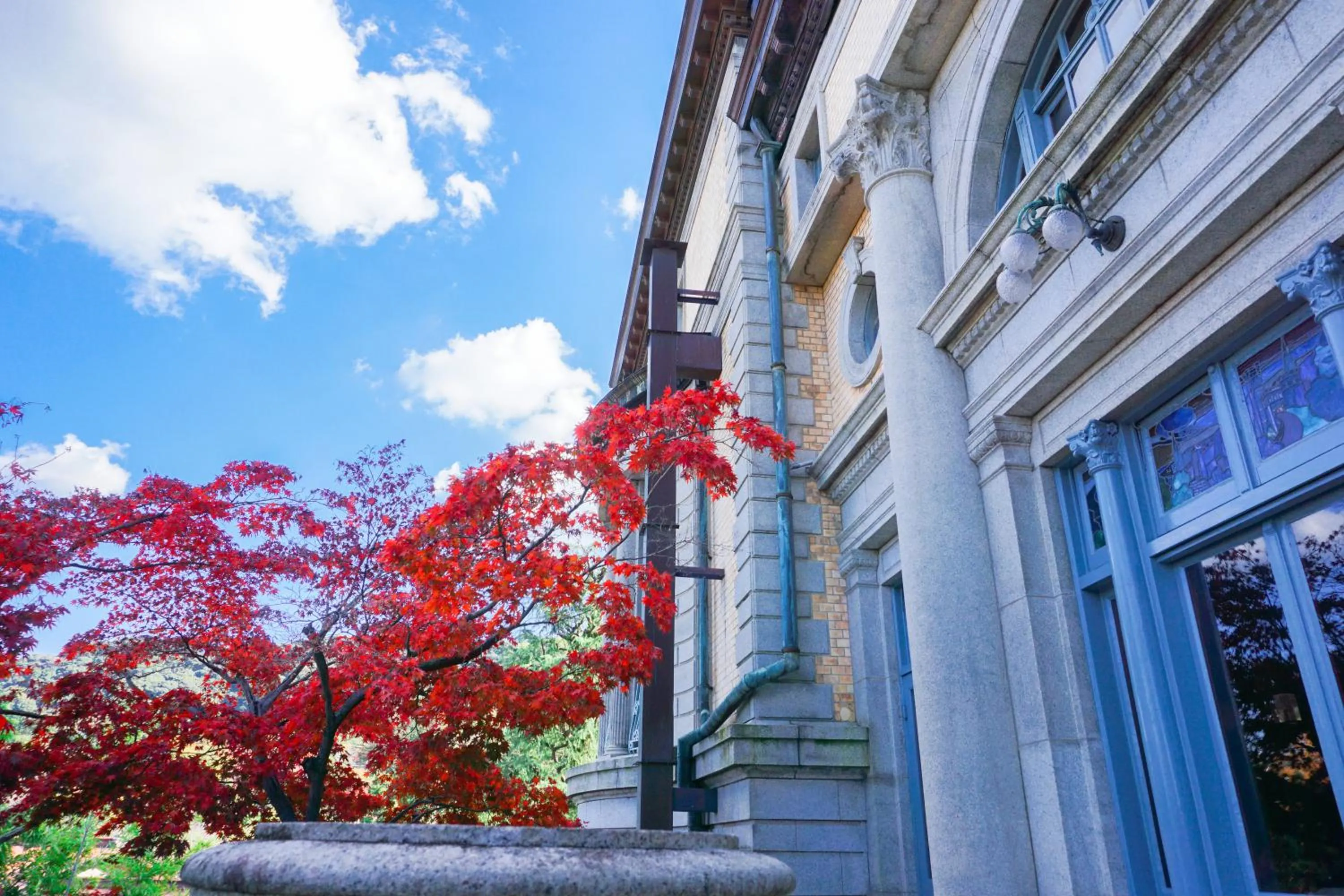 Property building in Hotel Chourakukan Kyoto Gion 長楽館 京都