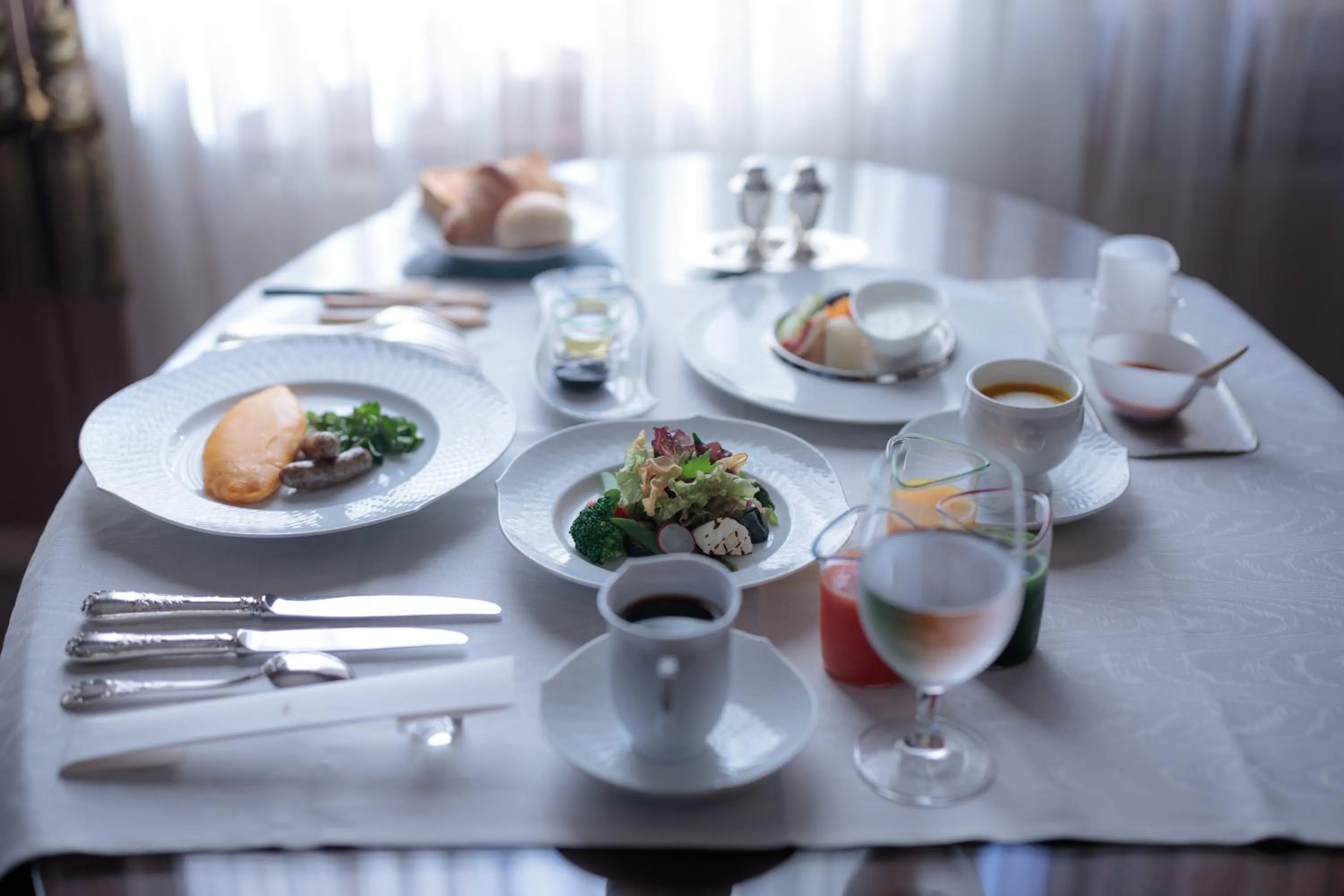 Breakfast in Hotel Chourakukan Kyoto Gion 長楽館 京都