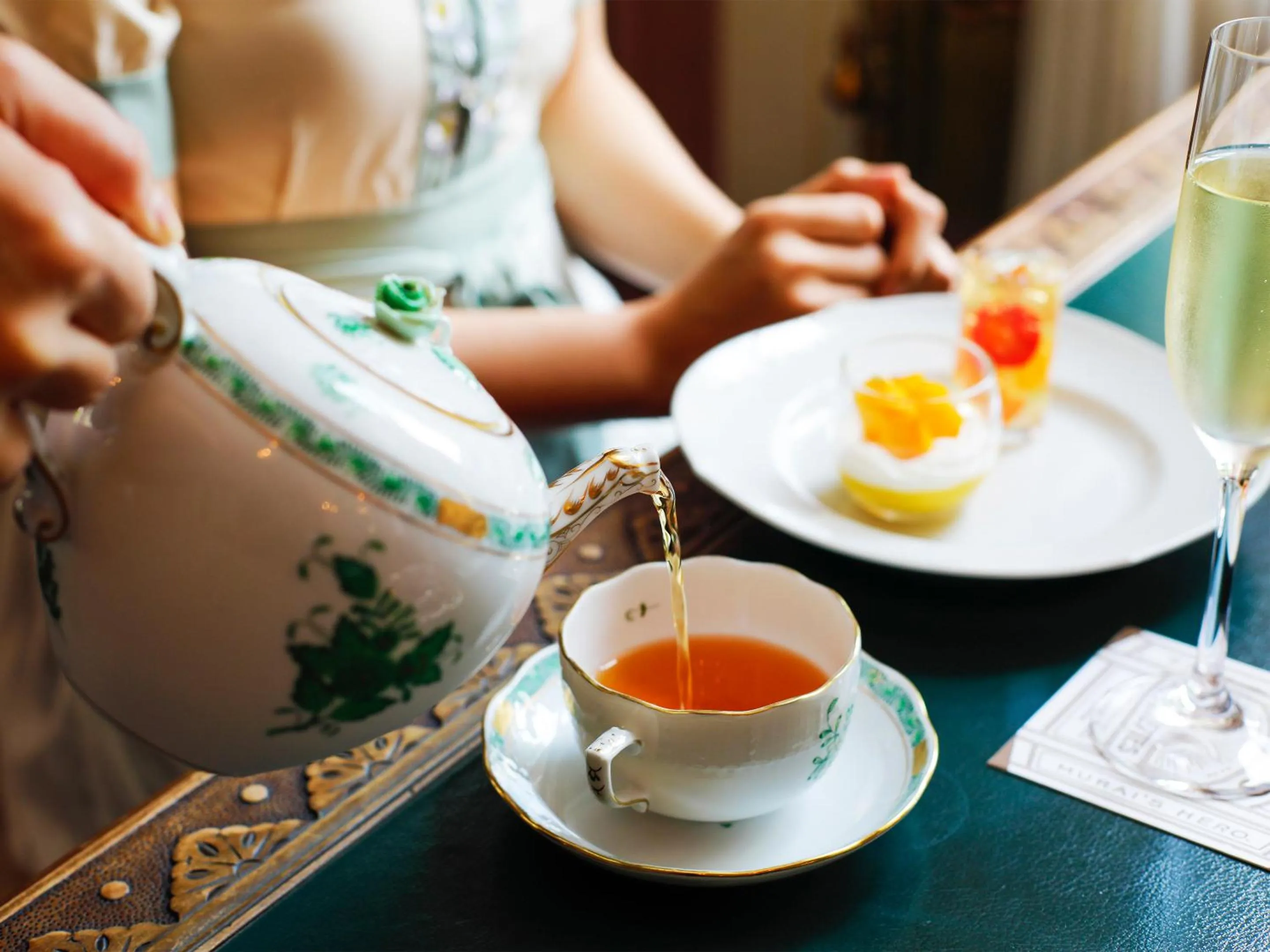 Restaurant/places to eat in Hotel Chourakukan Kyoto Gion 長楽館 京都