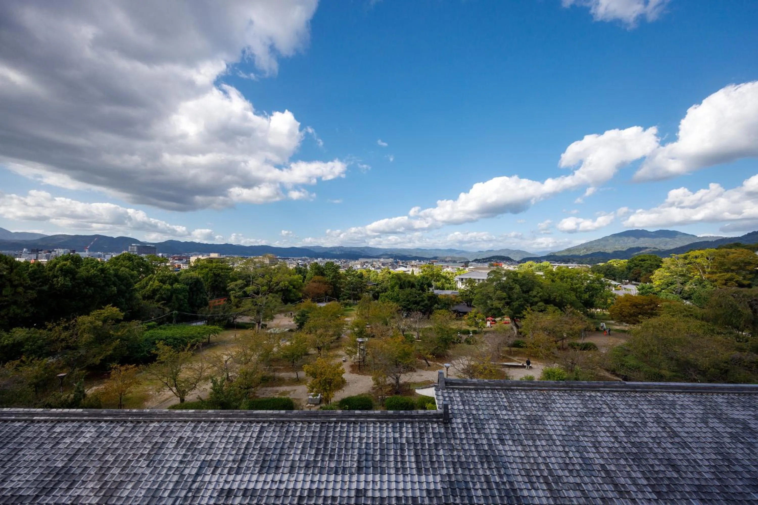 Natural landscape in Hotel Chourakukan Kyoto Gion 長楽館 京都