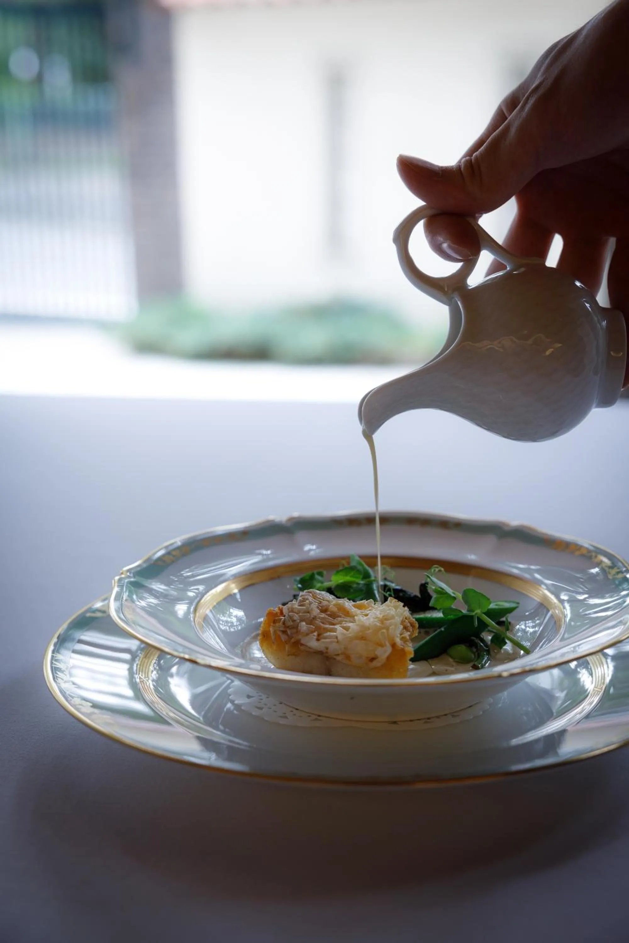 Restaurant/places to eat in Hotel Chourakukan Kyoto Gion 長楽館 京都