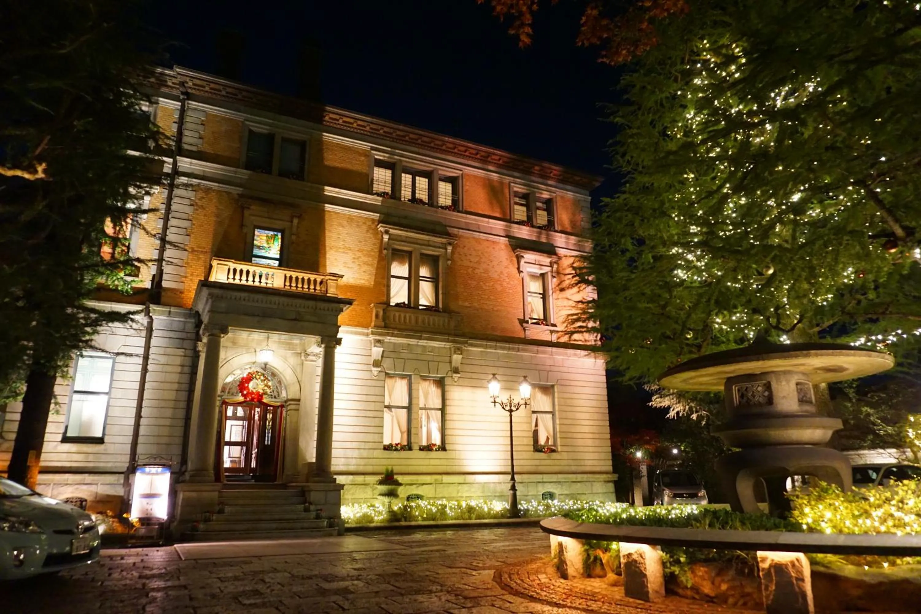 Property building in Hotel Chourakukan Kyoto Gion 長楽館 京都
