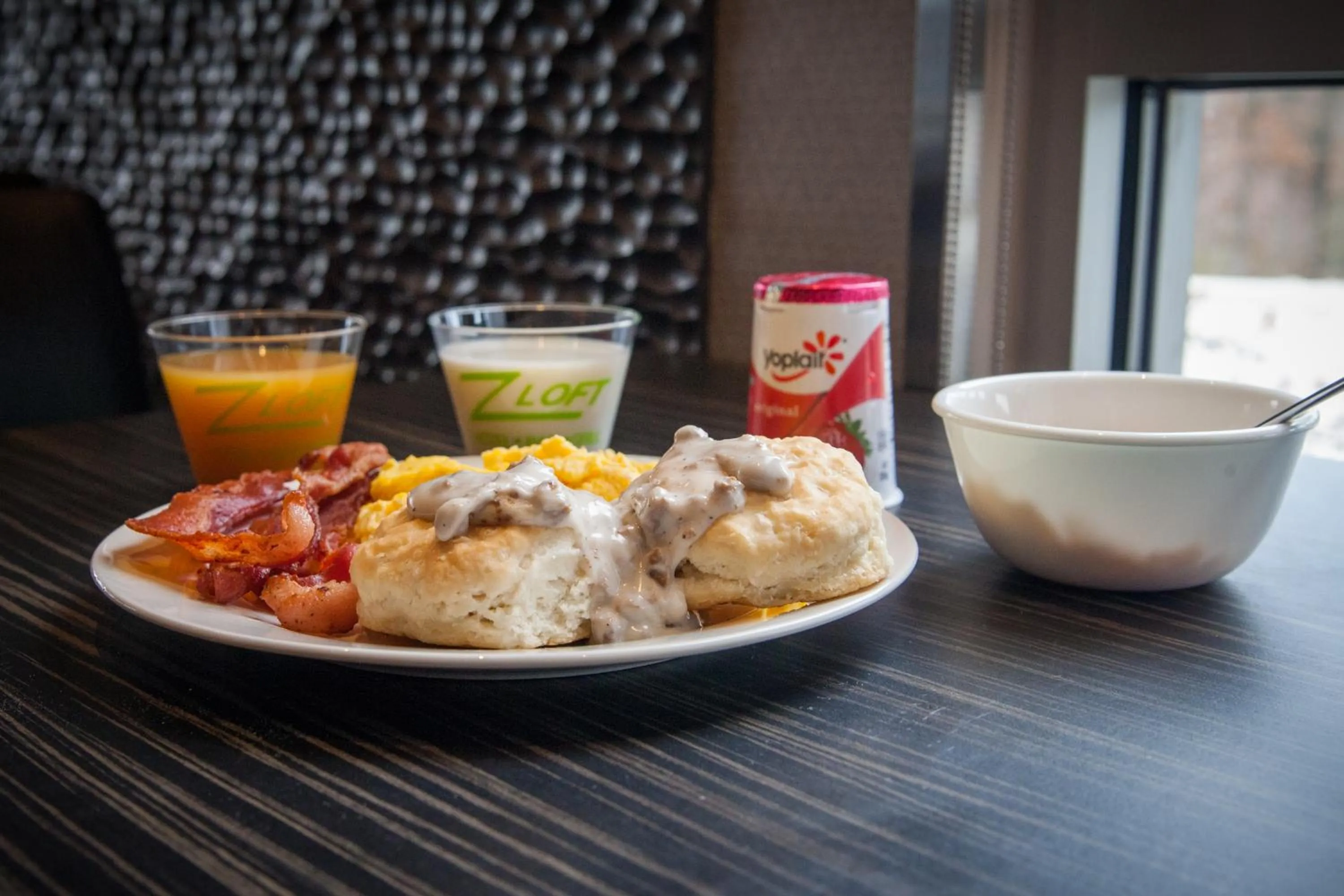 Continental breakfast in Z Loft Extended Stay Hotel