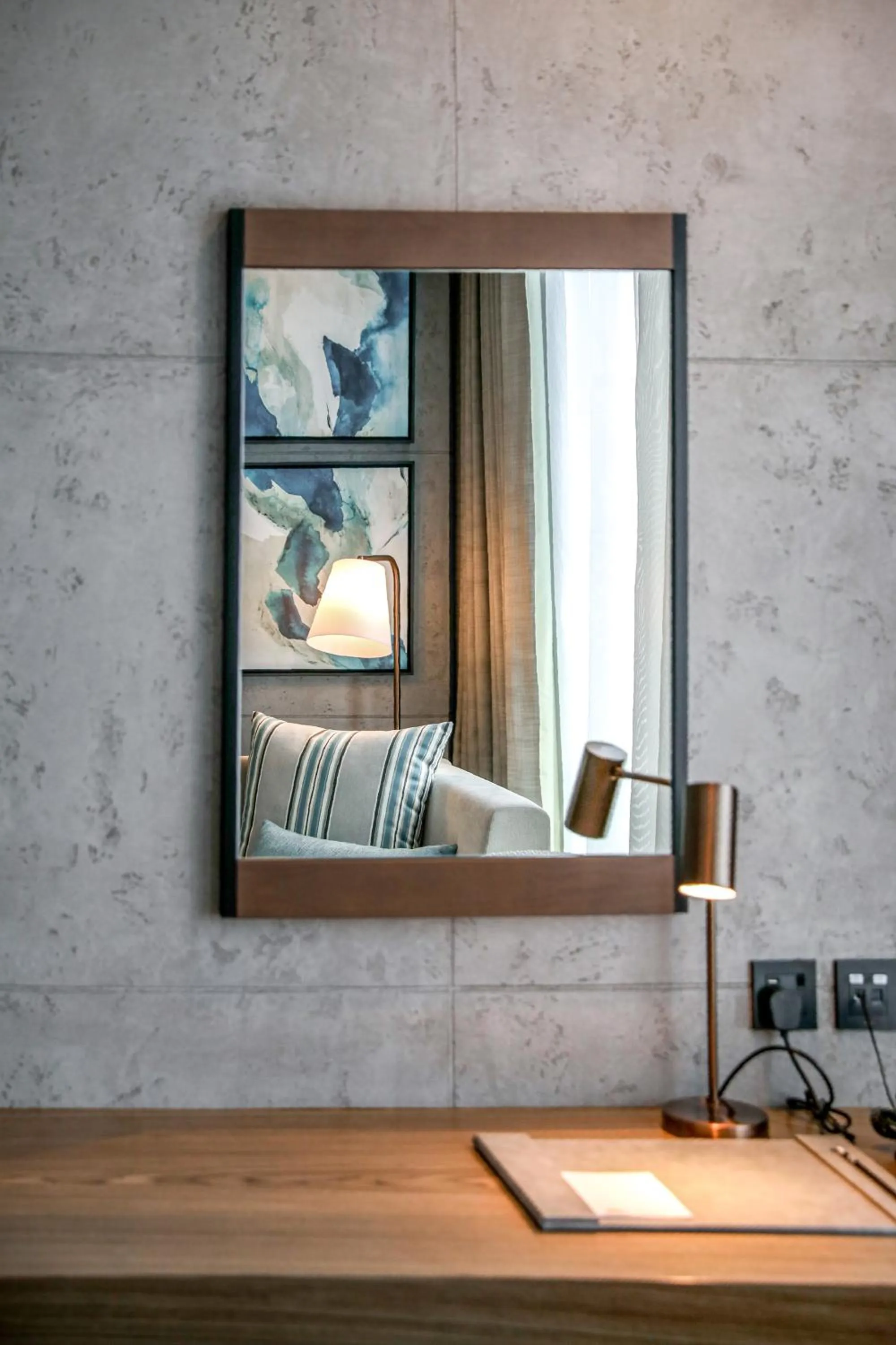 Decorative detail in Mercure Dubai Gold District