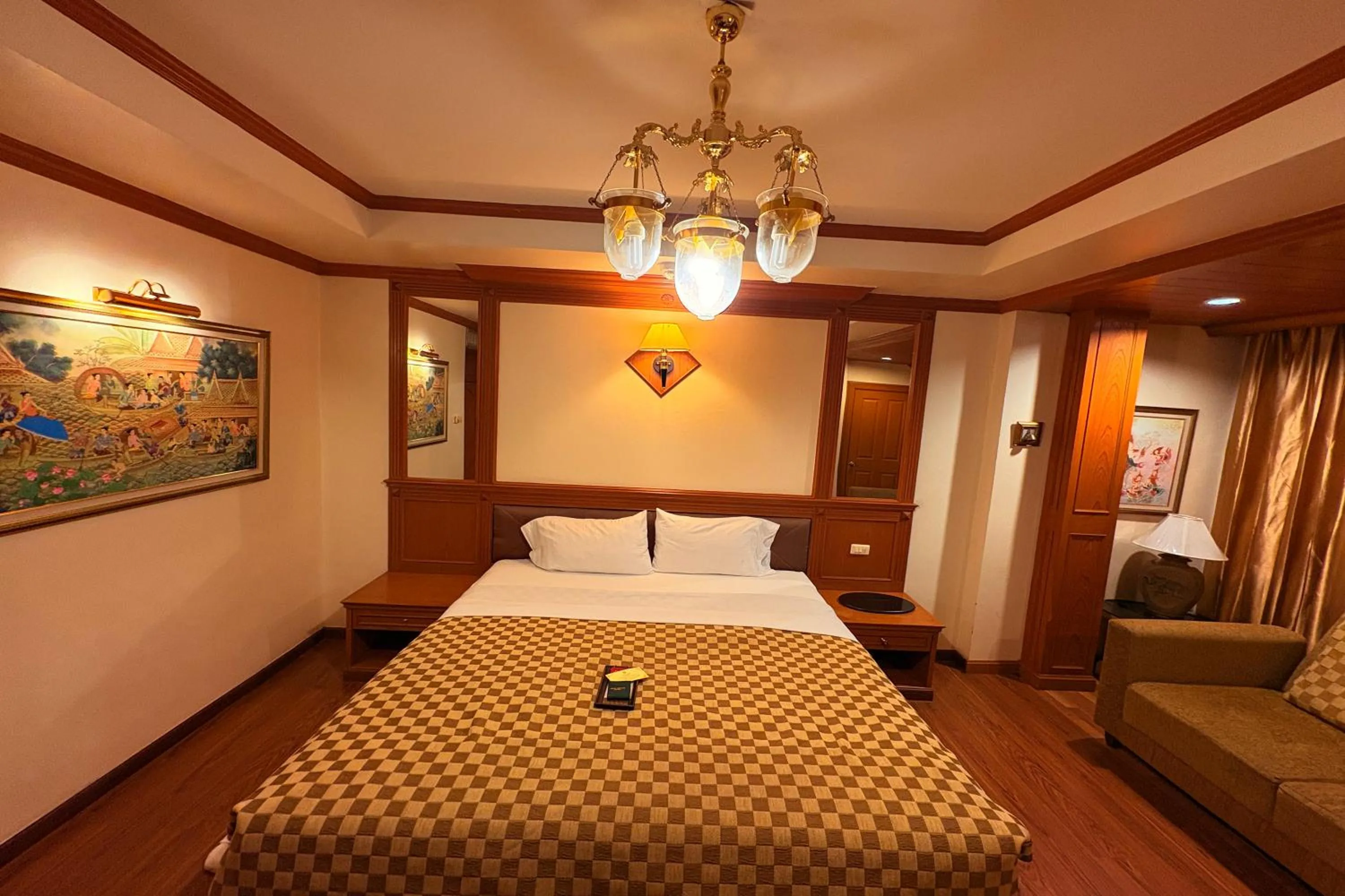 Photo of the whole room, Bed in Taksila Hotel