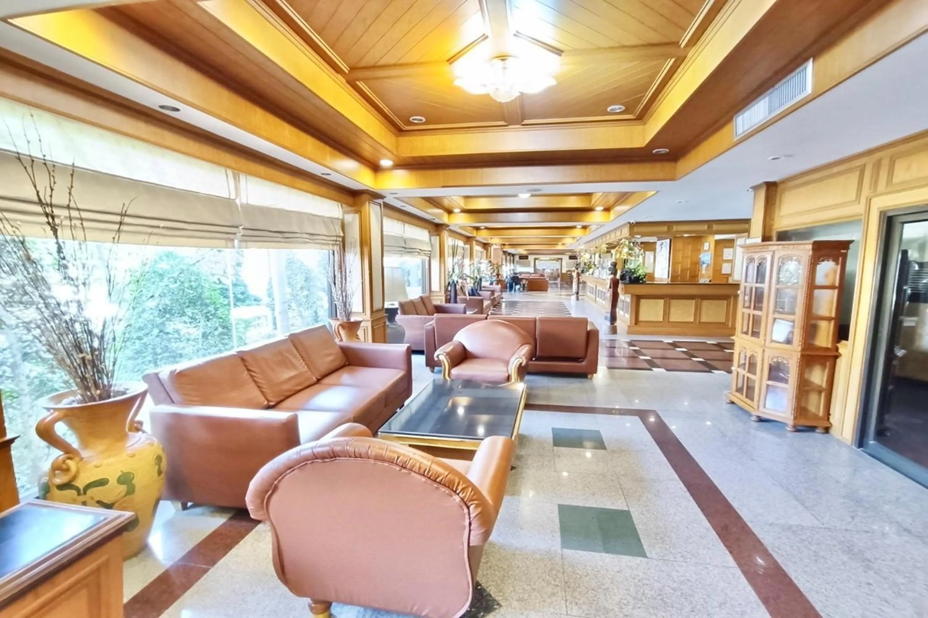 Lobby or reception in Taksila Hotel