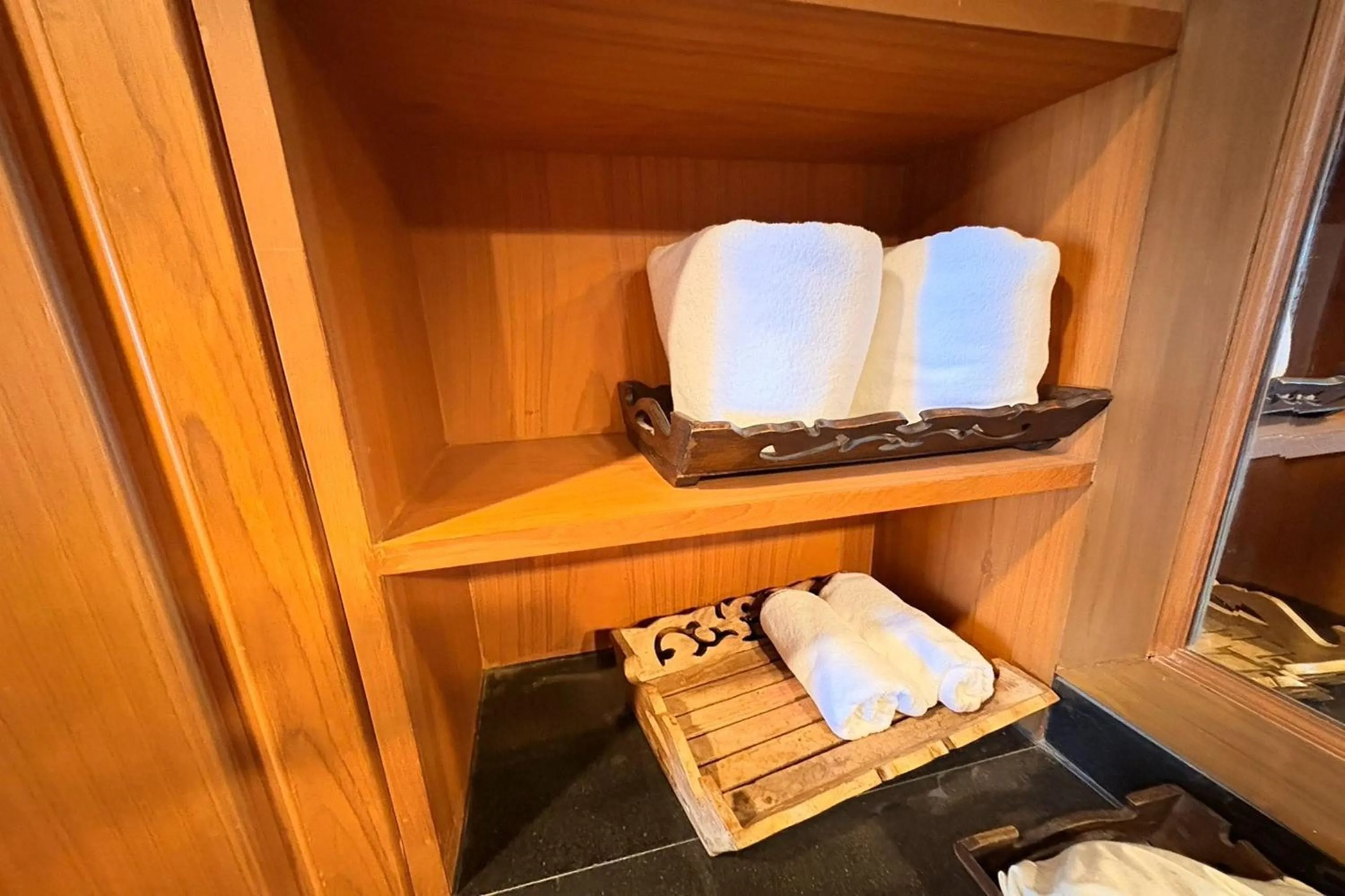towels in Taksila Hotel