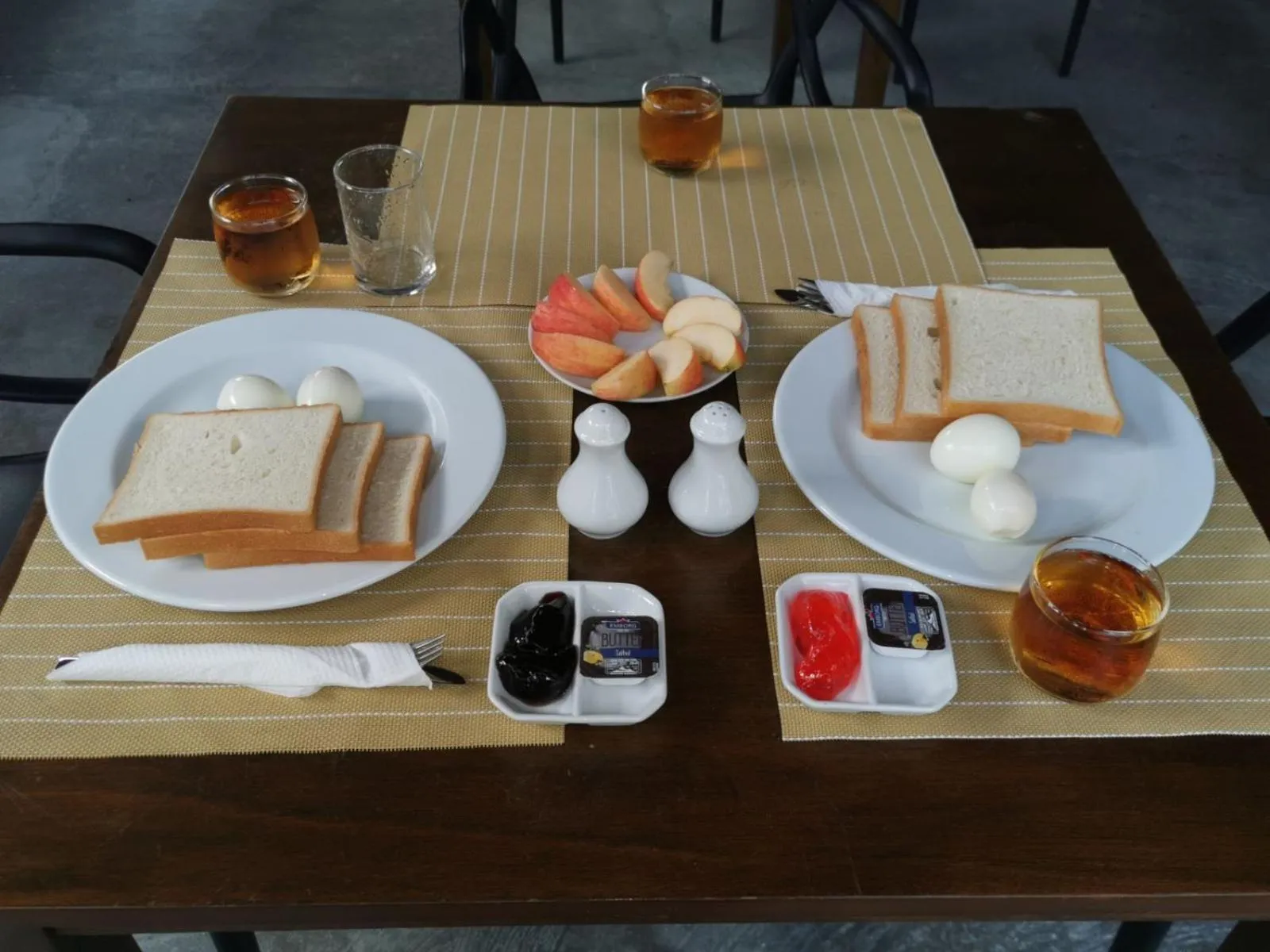 Continental breakfast in Palm Gate Maldives