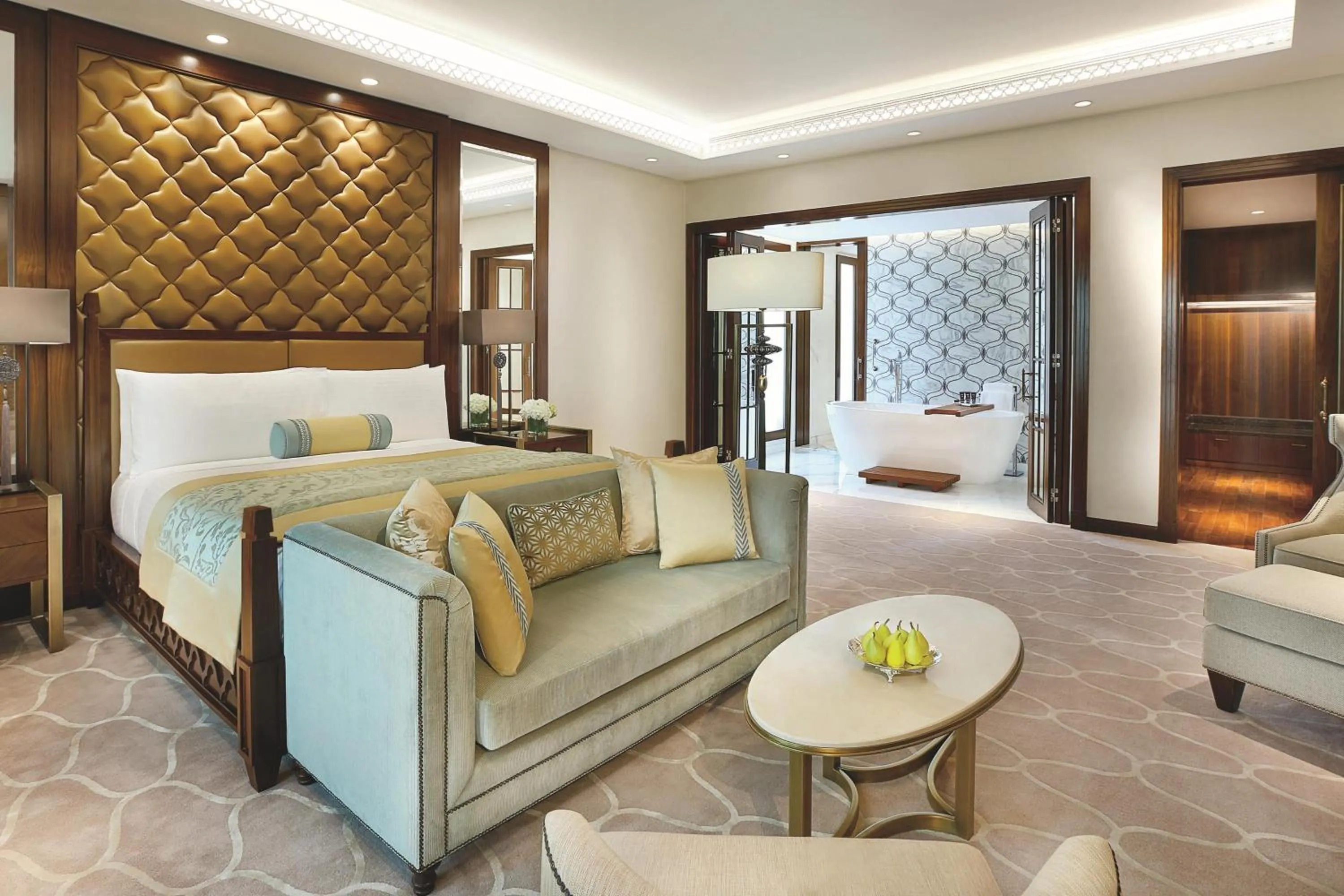 Bedroom in The Ritz-Carlton, Dubai