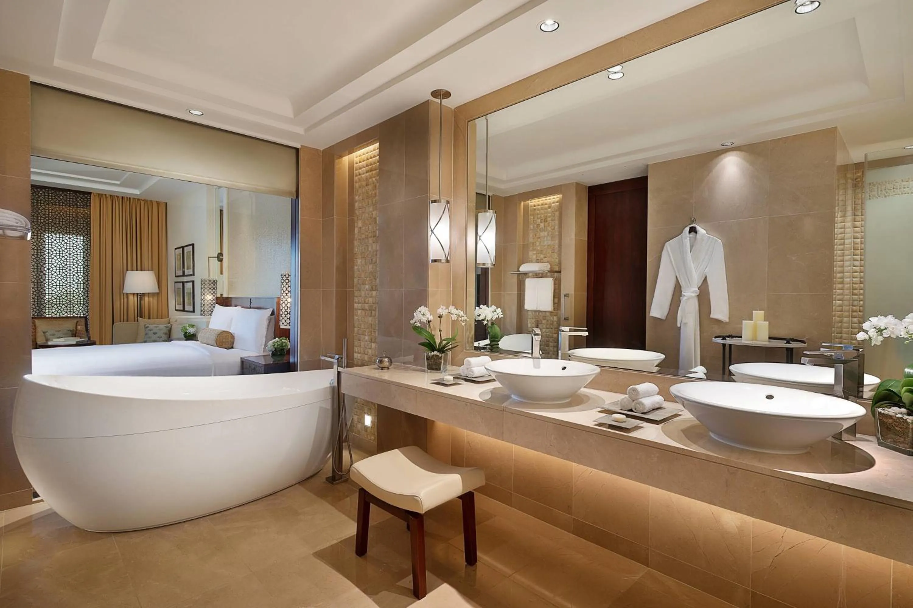 Bathroom in The Ritz-Carlton, Dubai