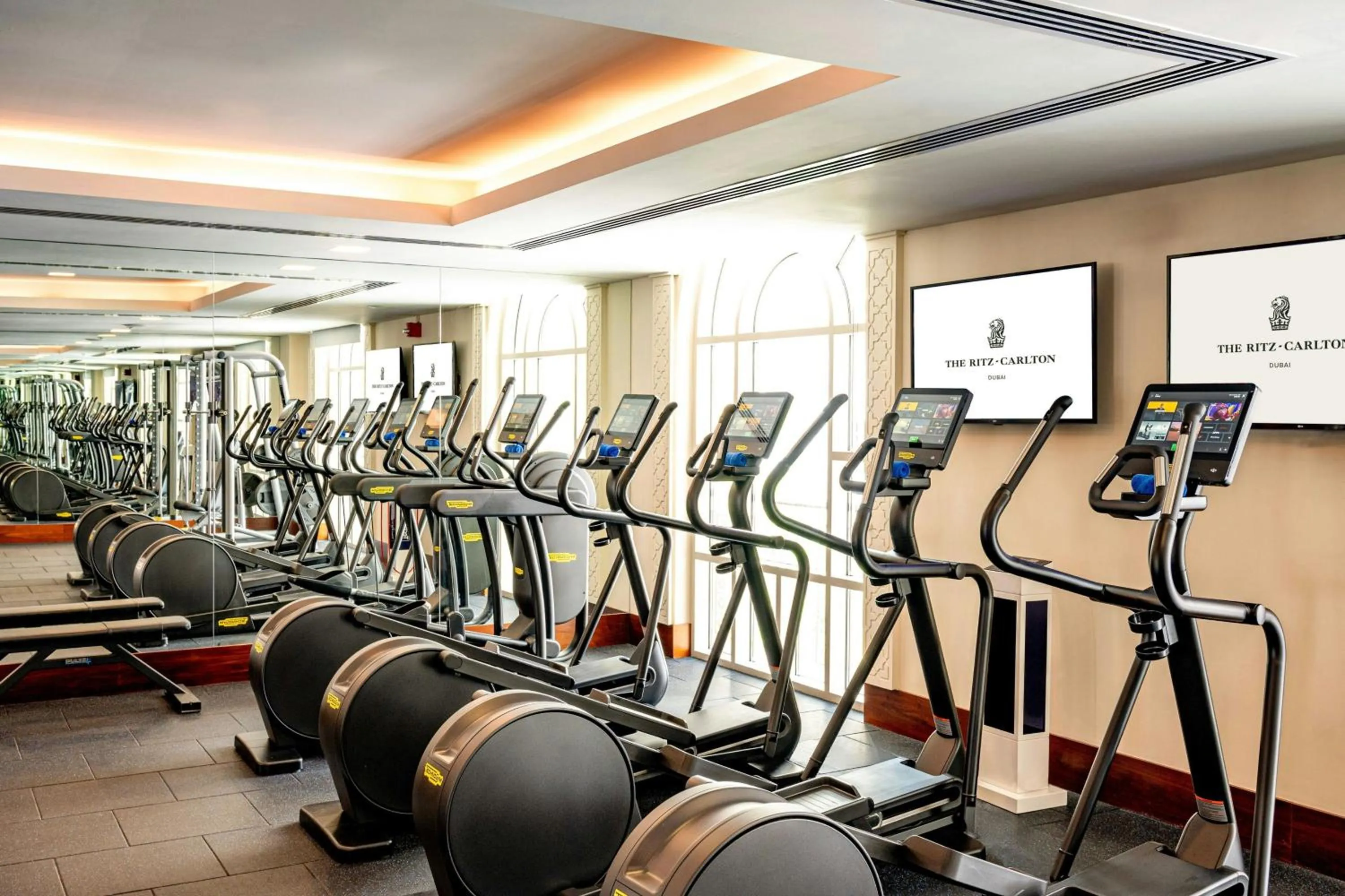 Fitness centre/facilities in The Ritz-Carlton, Dubai