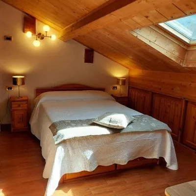 Bed in B&B La Soldanella