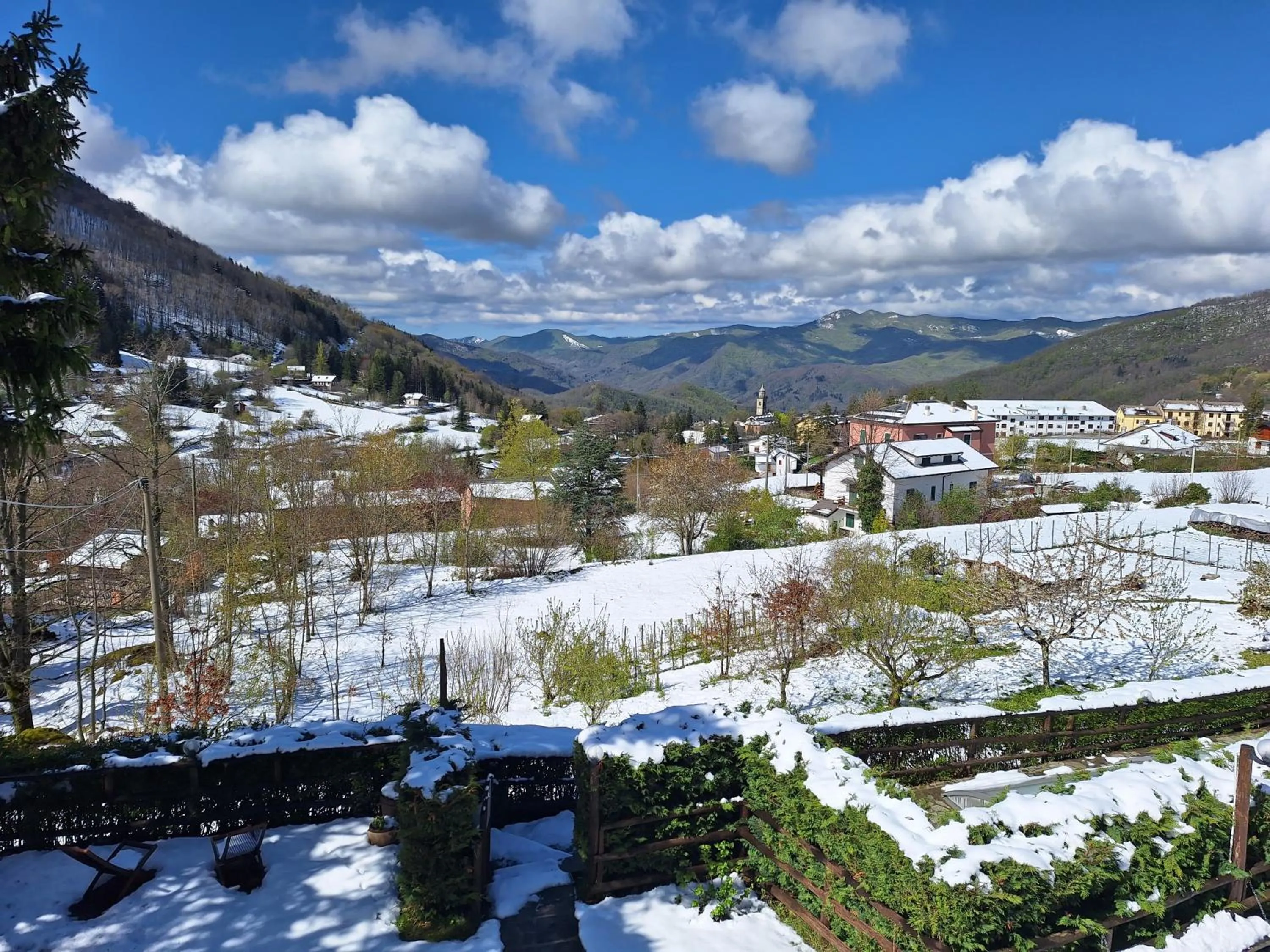 Natural landscape in B&B La Soldanella