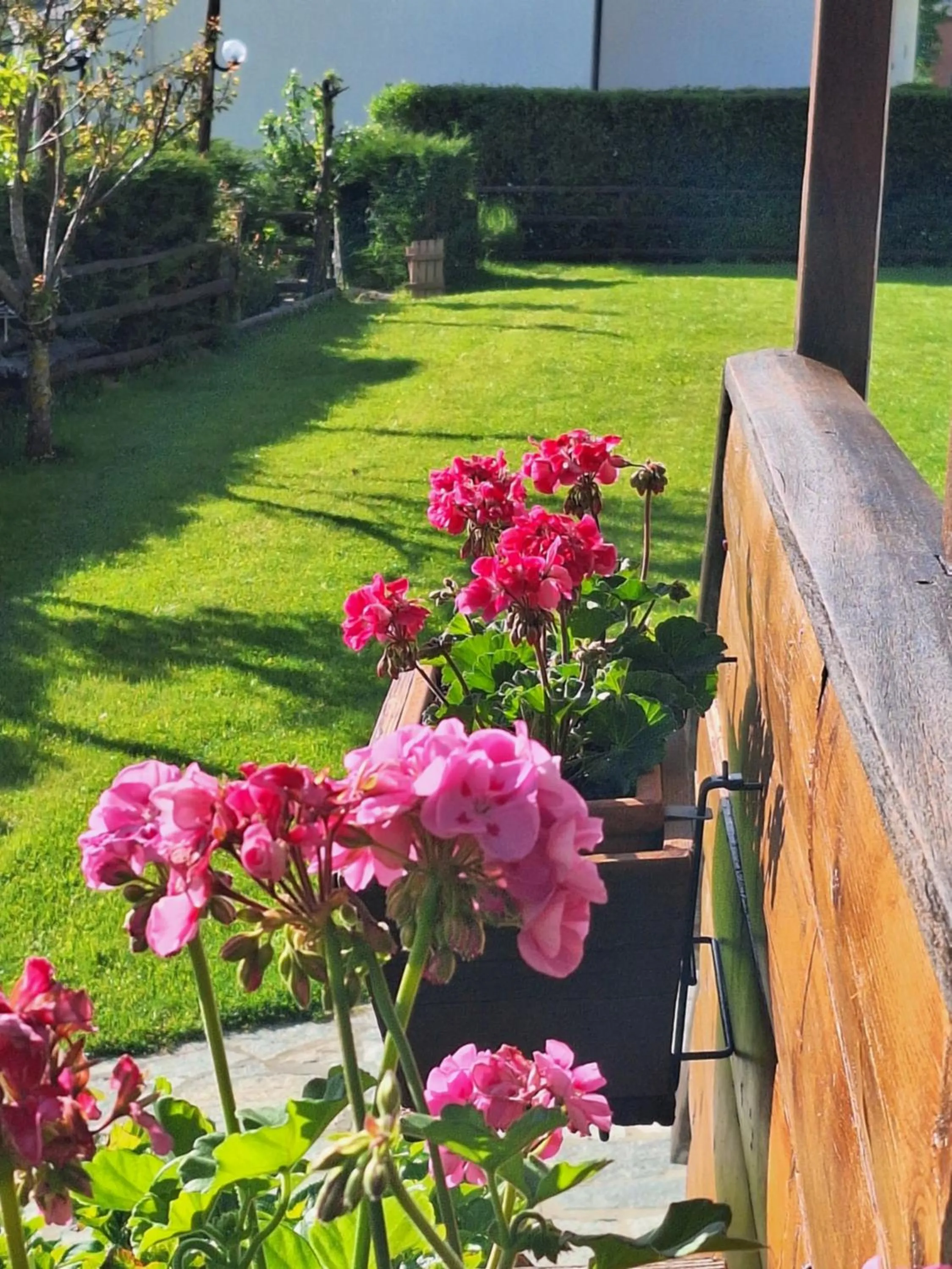 Garden in B&B La Soldanella