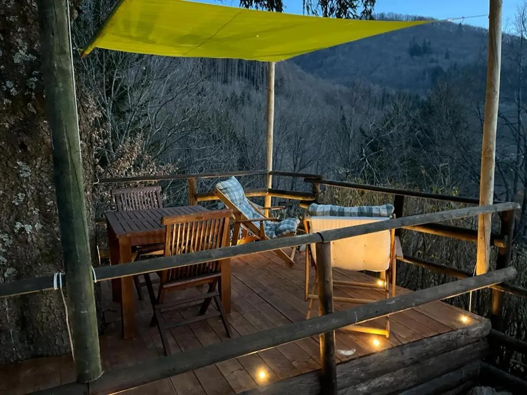 Patio in B&B La Soldanella