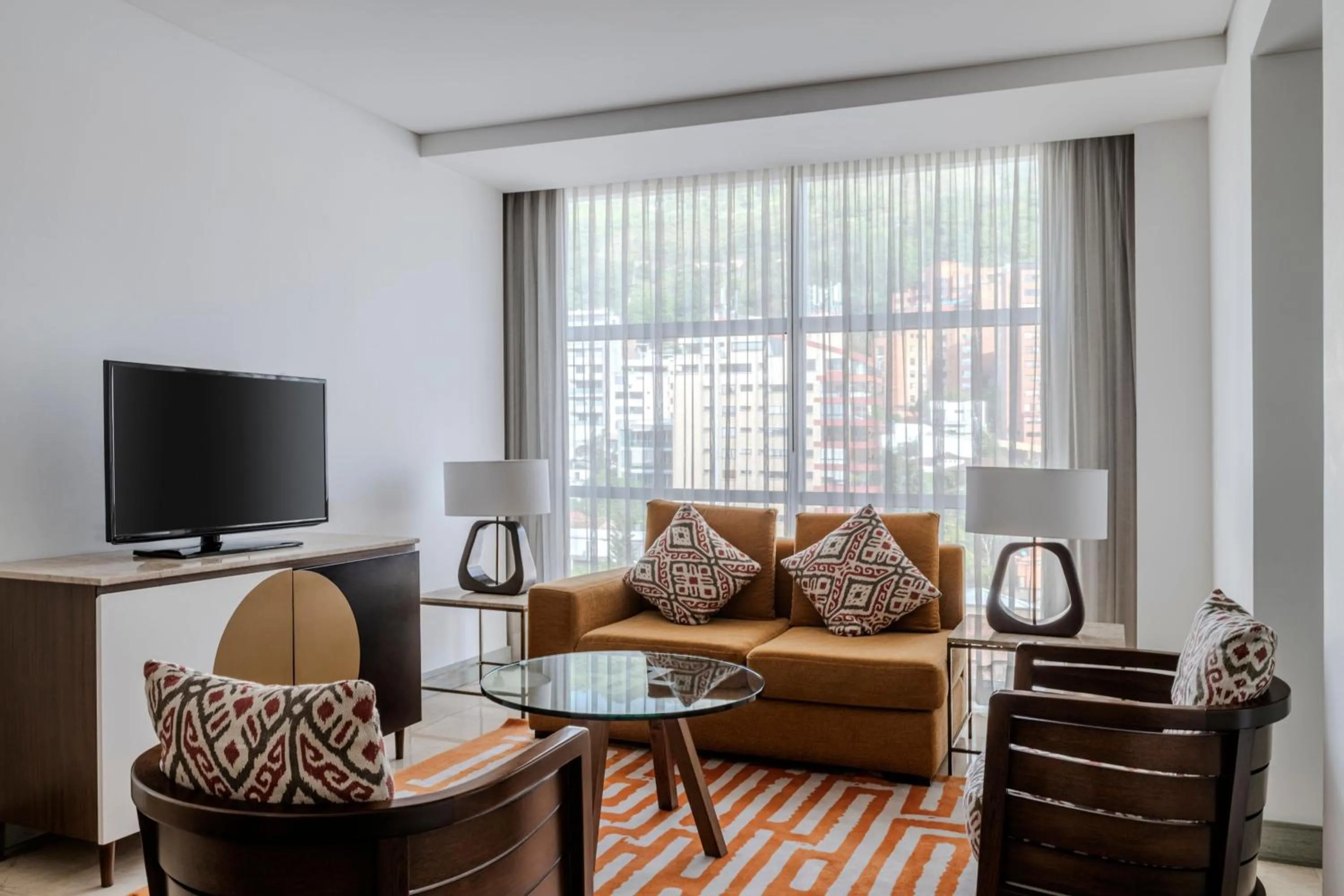 Bedroom in Cali Marriott Hotel