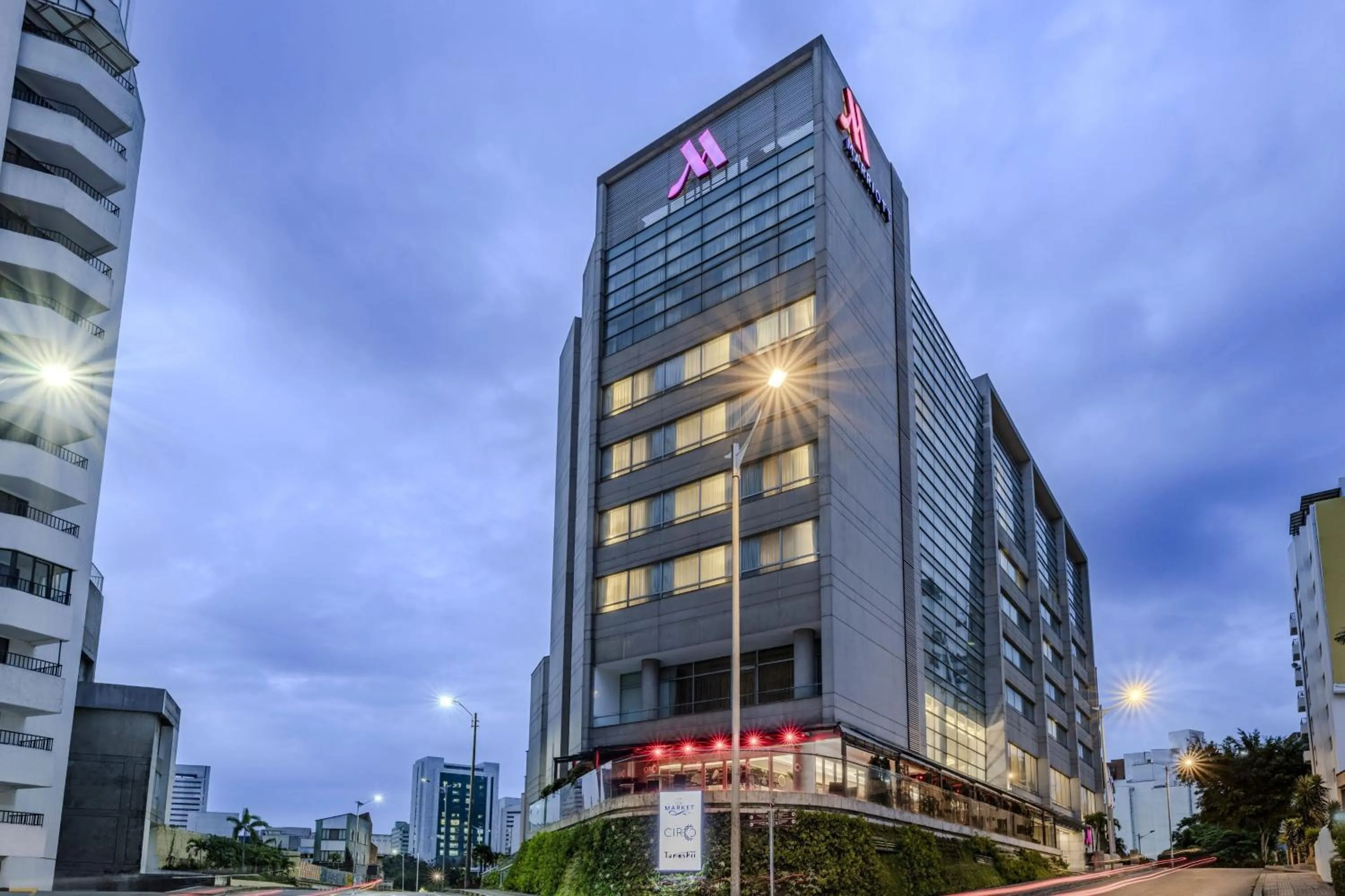 Property building in Cali Marriott Hotel