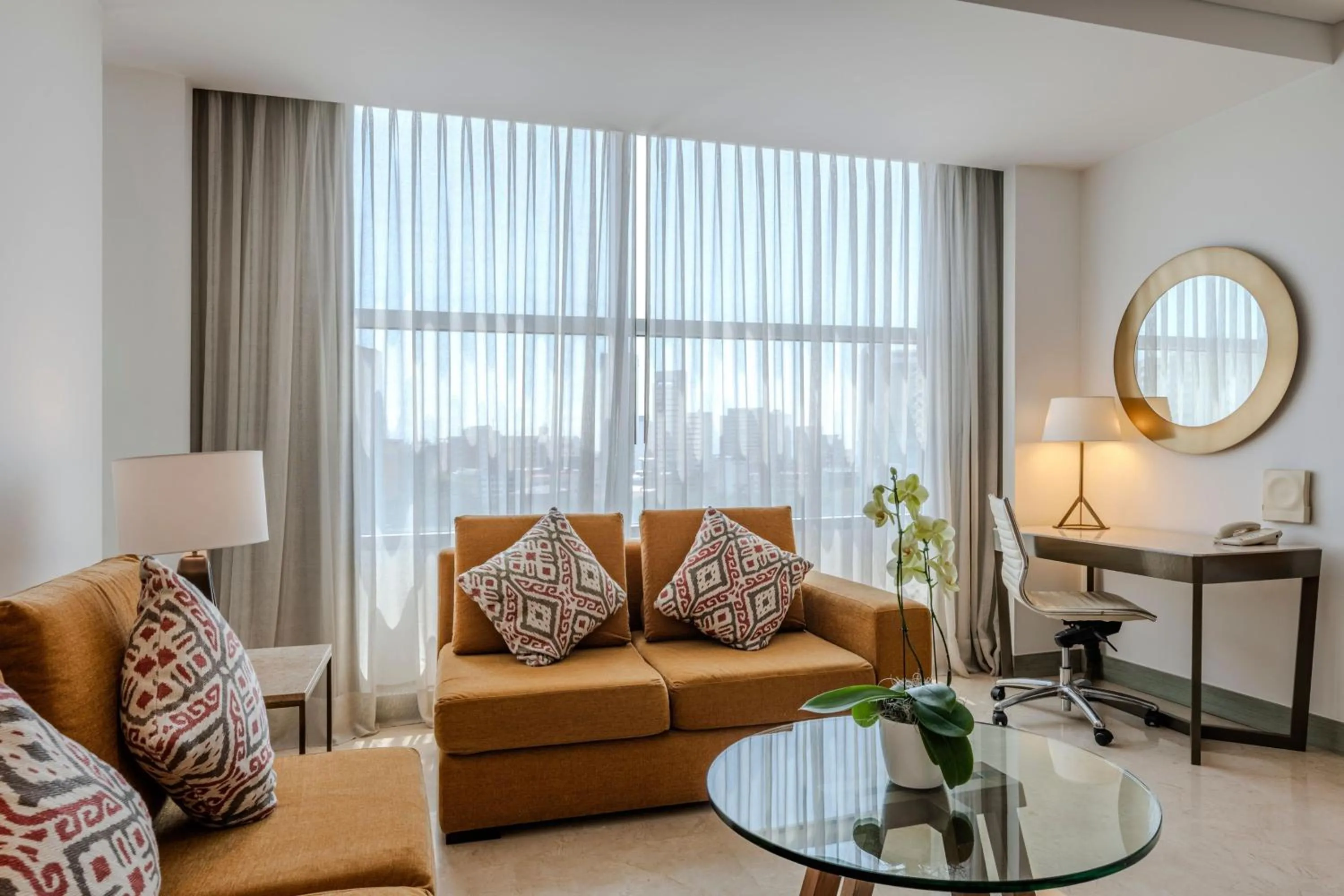 Bedroom in Cali Marriott Hotel