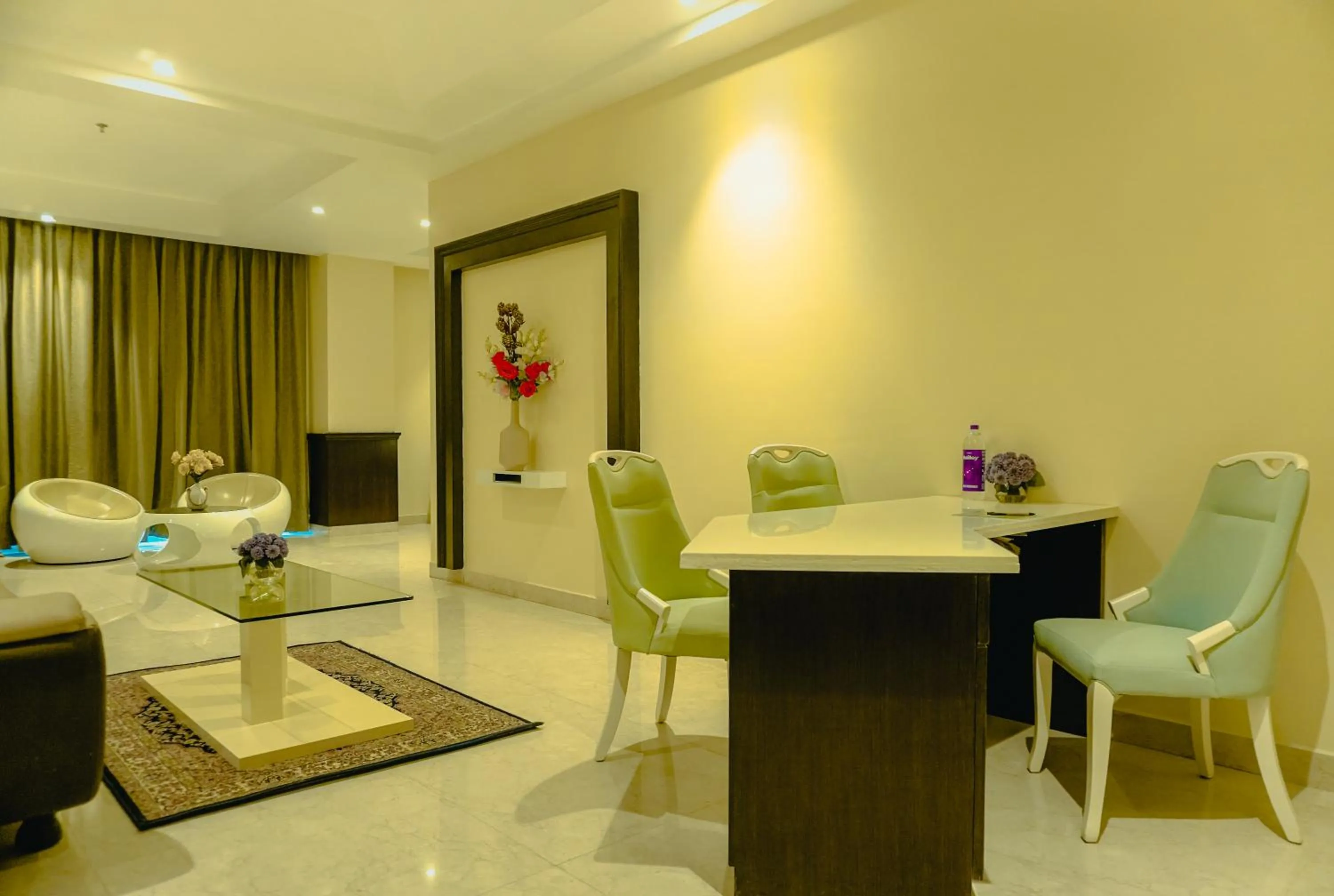 Seating area in Royal Orbit