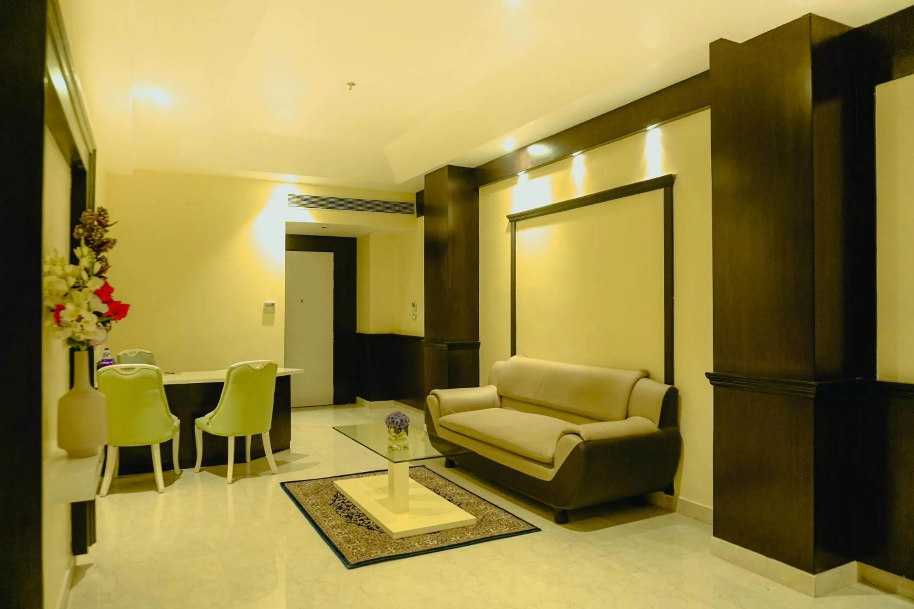 Seating area in Royal Orbit