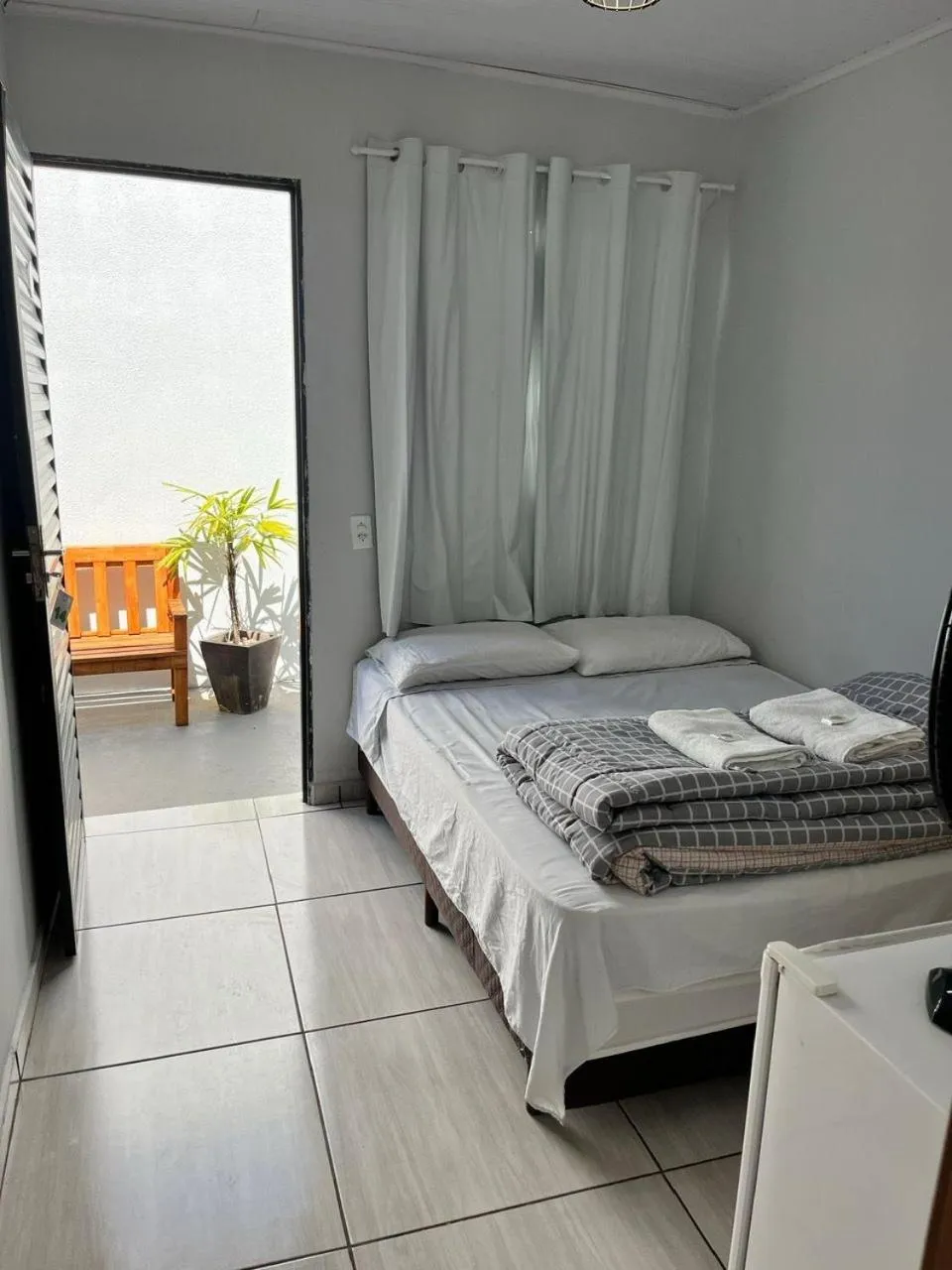 Bed in Pousada Consulado