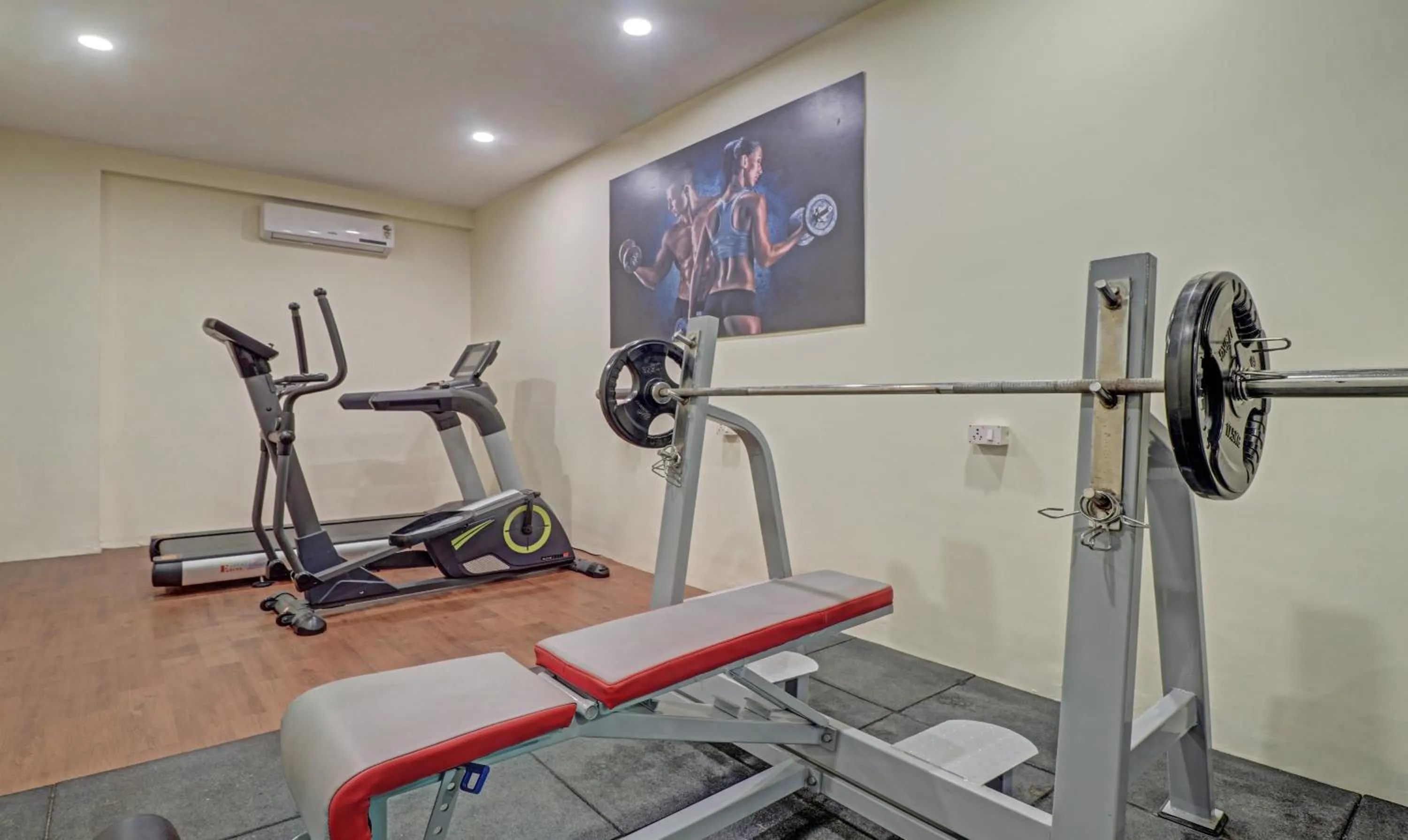Fitness centre/facilities in Treebo Premium Raj Vista Global Village