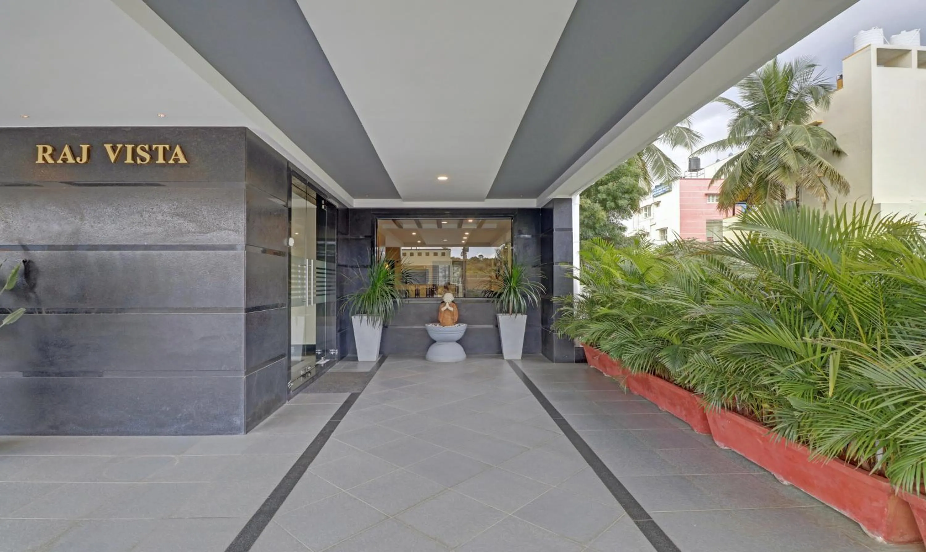 Facade/entrance in Treebo Premium Raj Vista Global Village