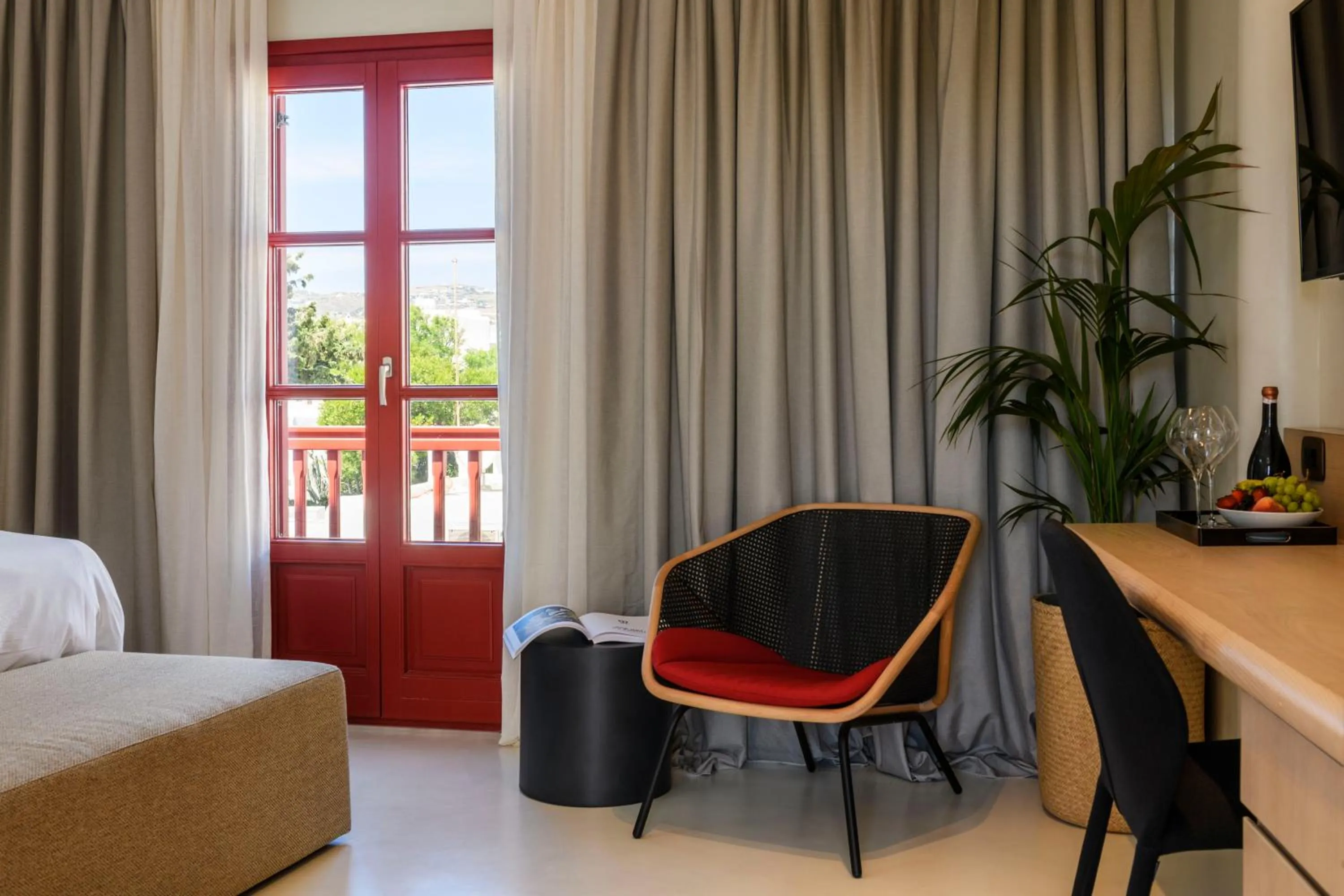 View (from property/room), Bed in Mykonos Gem