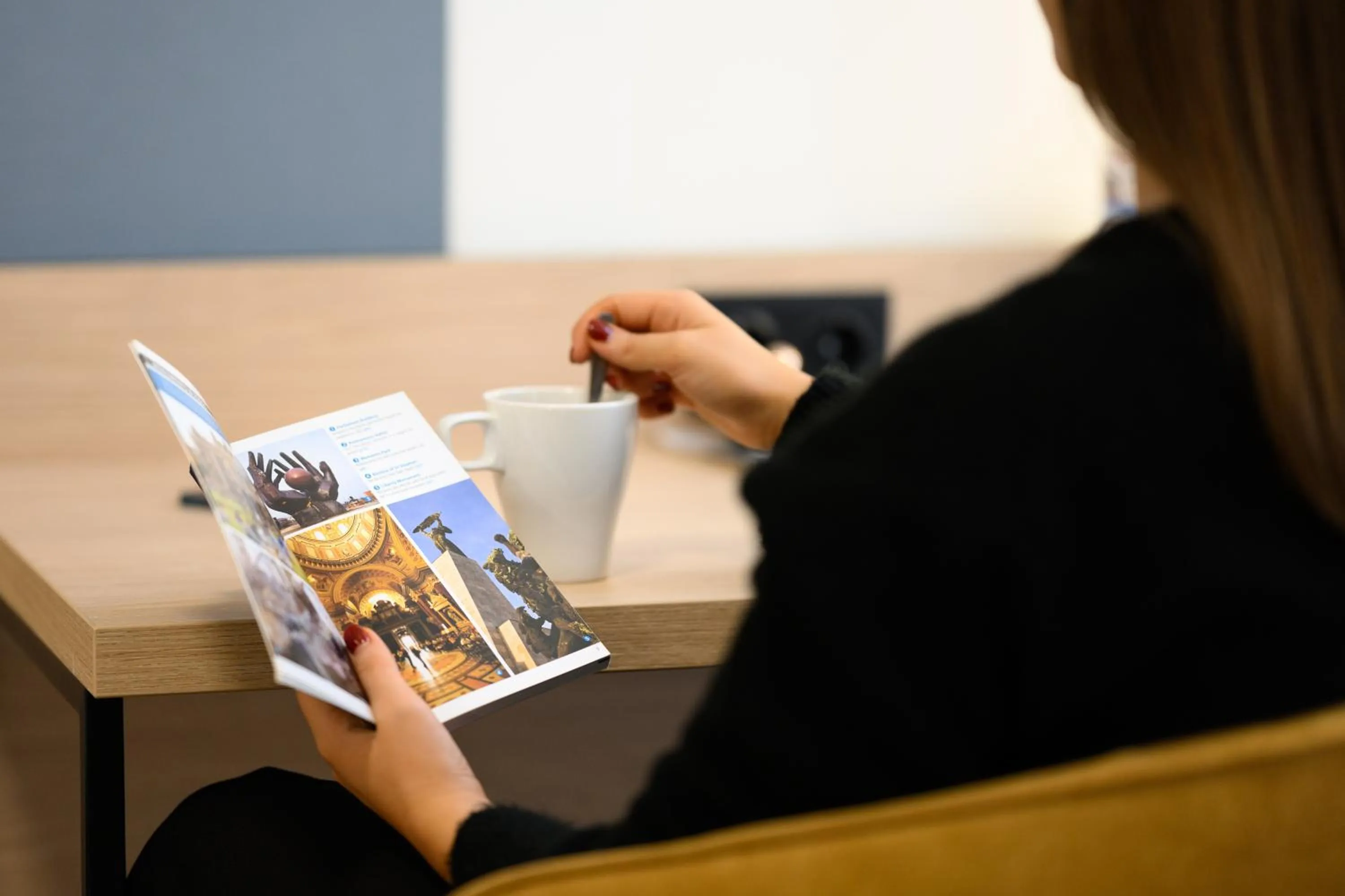 People in Hotel Bristol Budapest