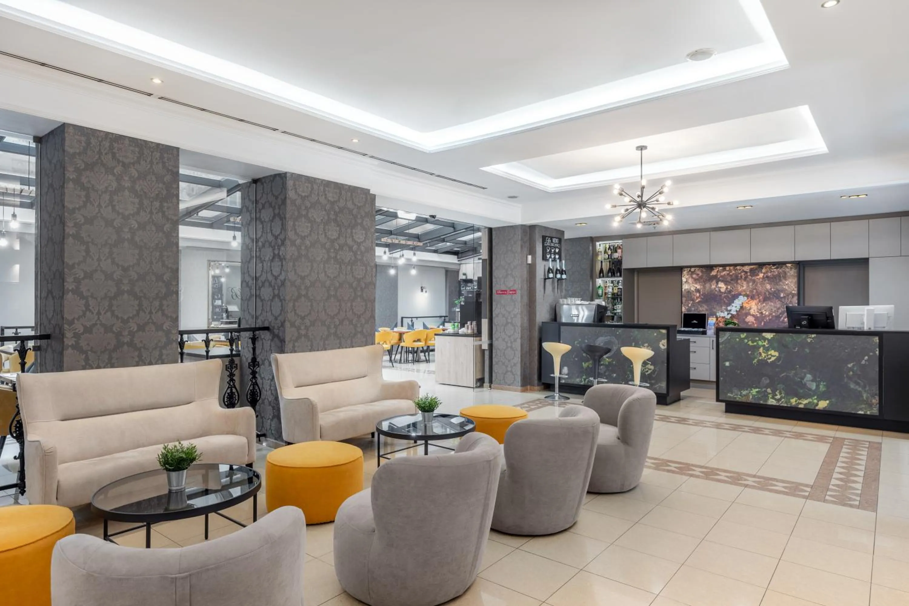 Lobby or reception in Hotel Bristol Budapest