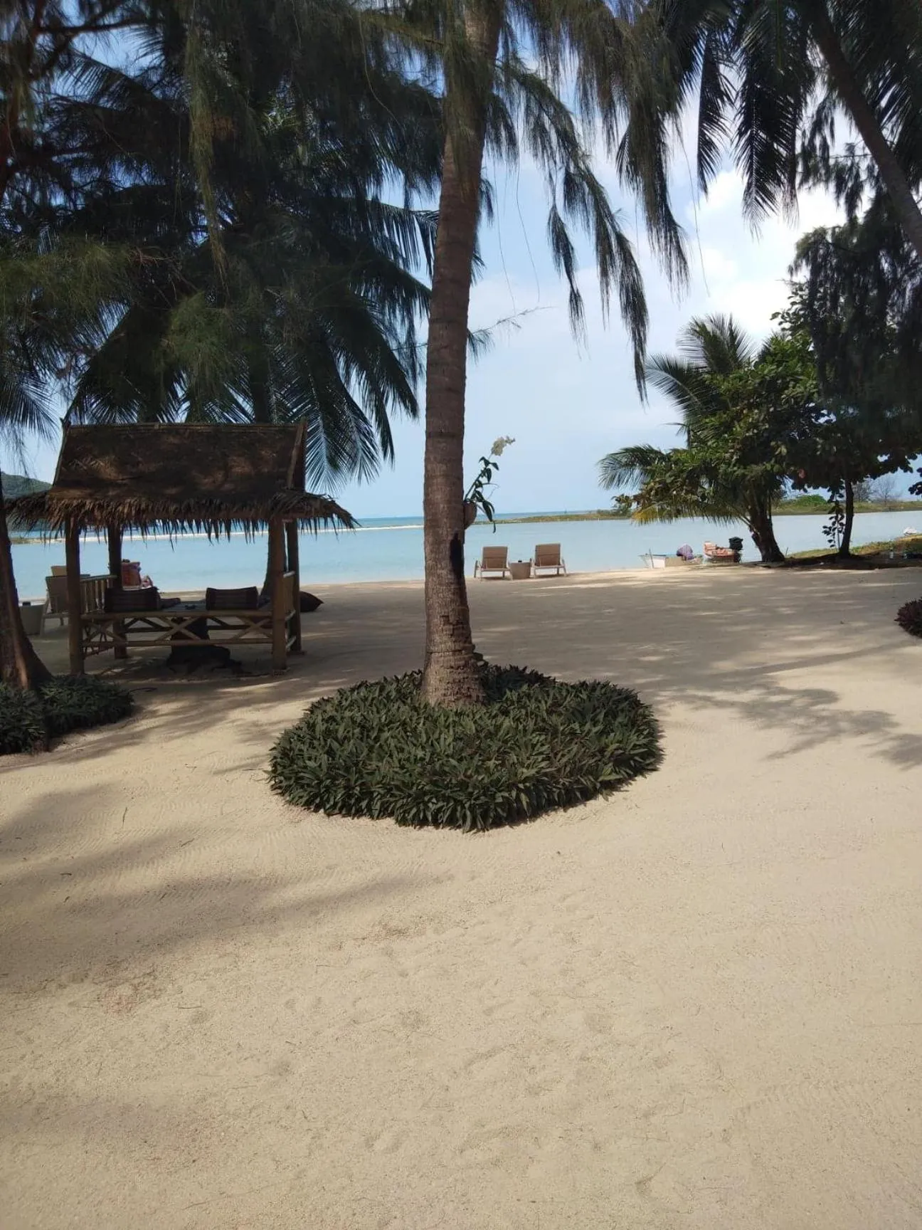 Beach in Angkana Bungalows adults only