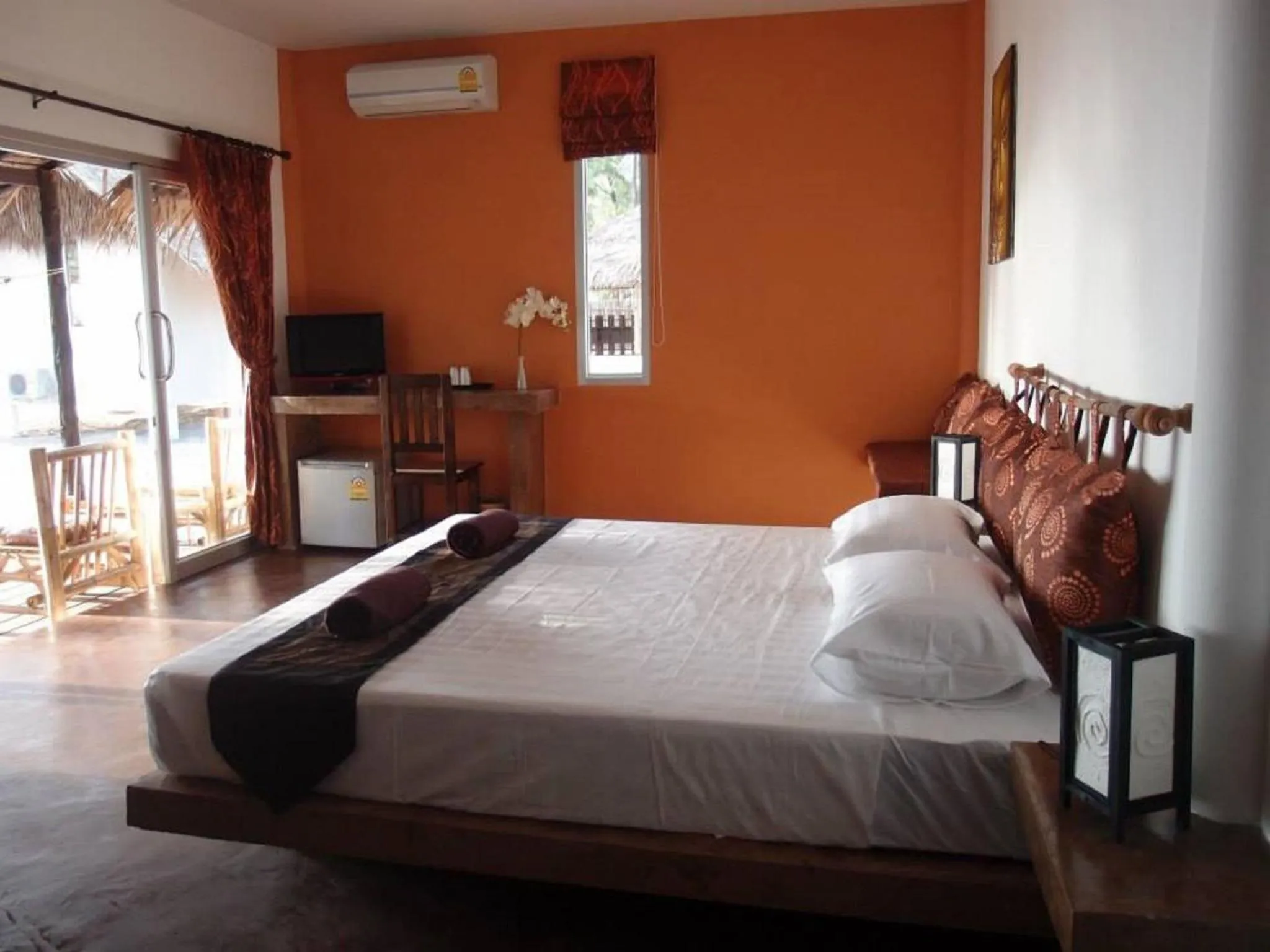 Sea view, Bed in Angkana Bungalows adults only