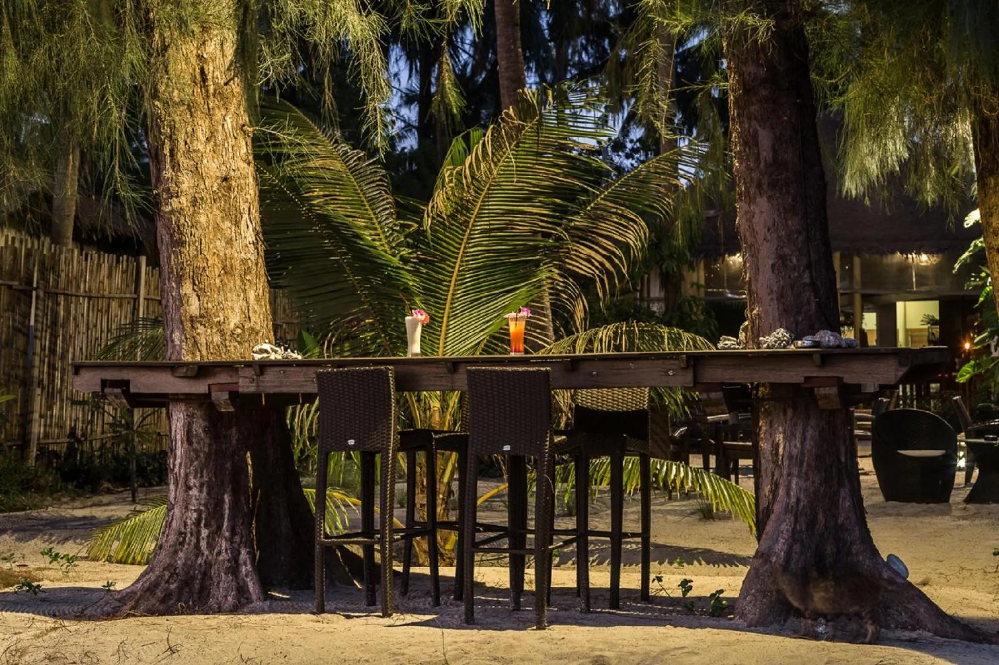 Lounge or bar in Angkana Bungalows adults only