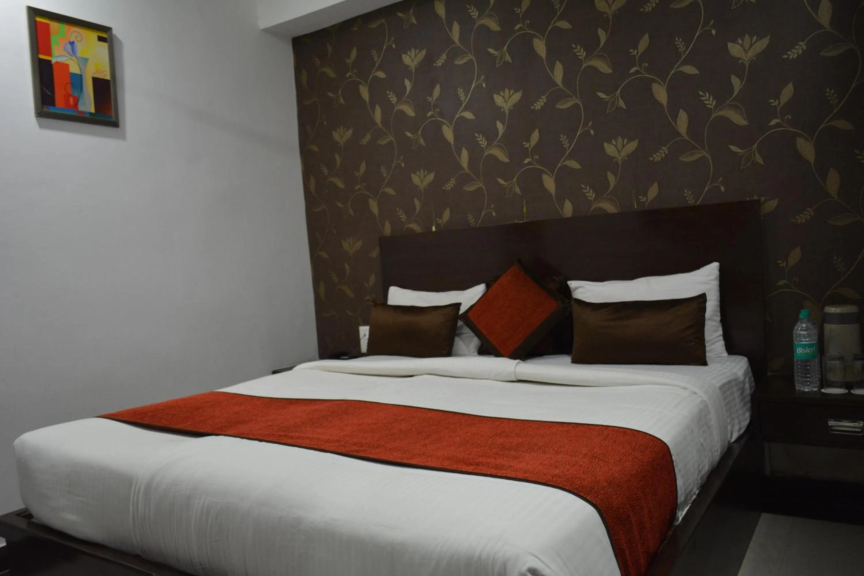 Bed in Hotel Samovar by Goyal Hoteleirs