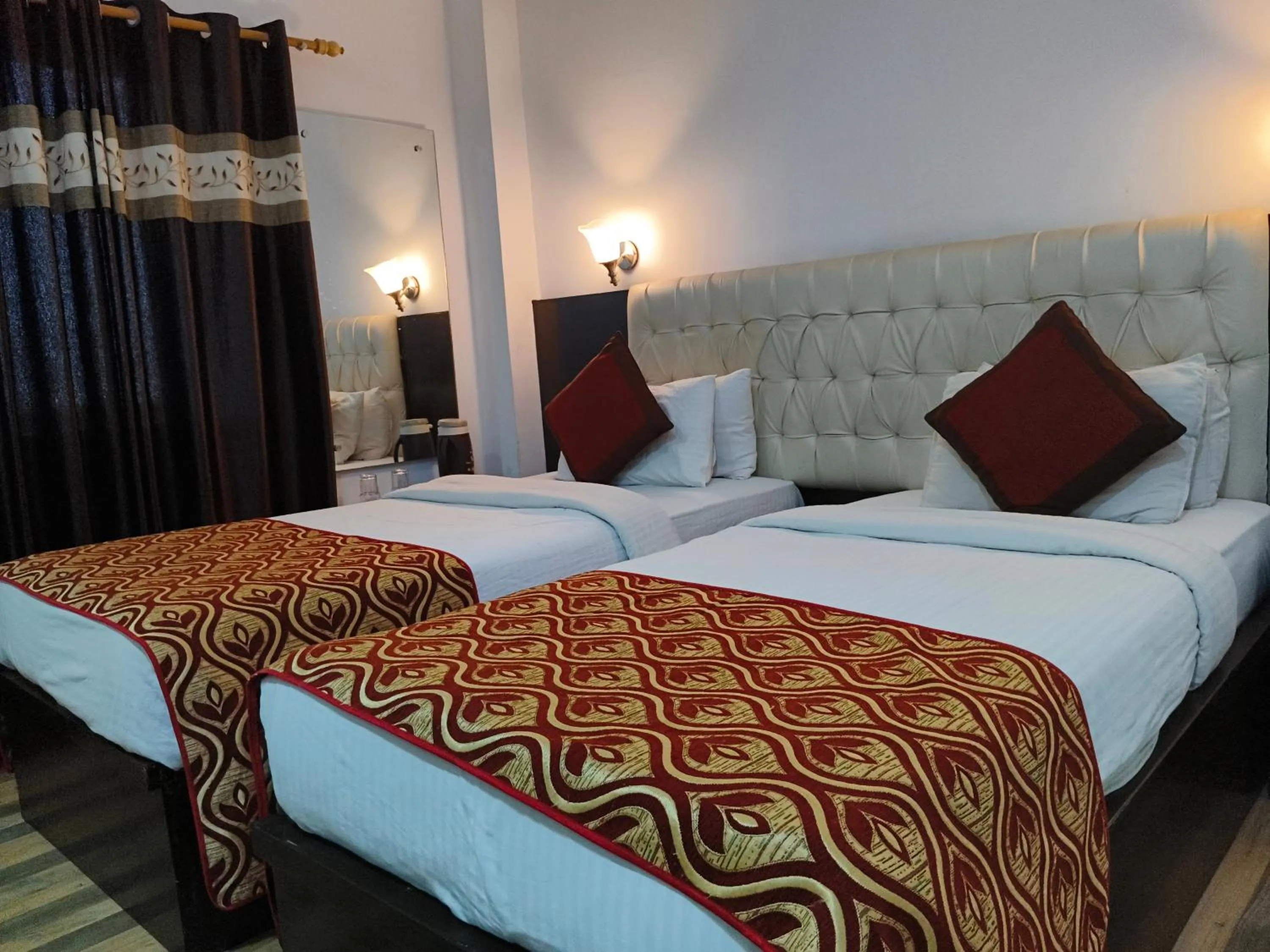 Bed in Hotel Samovar by Goyal Hoteleirs