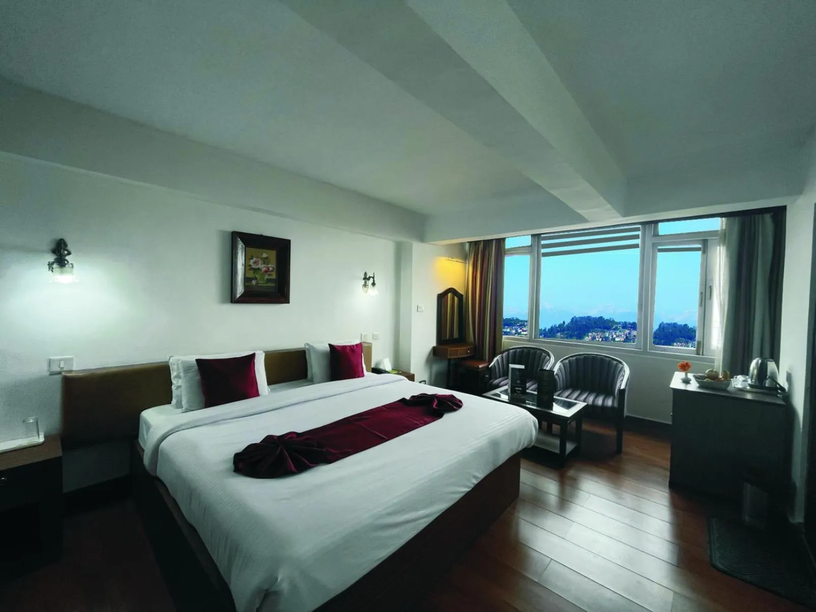 View (from property/room), Bed in Central Heritage Resort & Spa Formerly Fortune ITC Resort