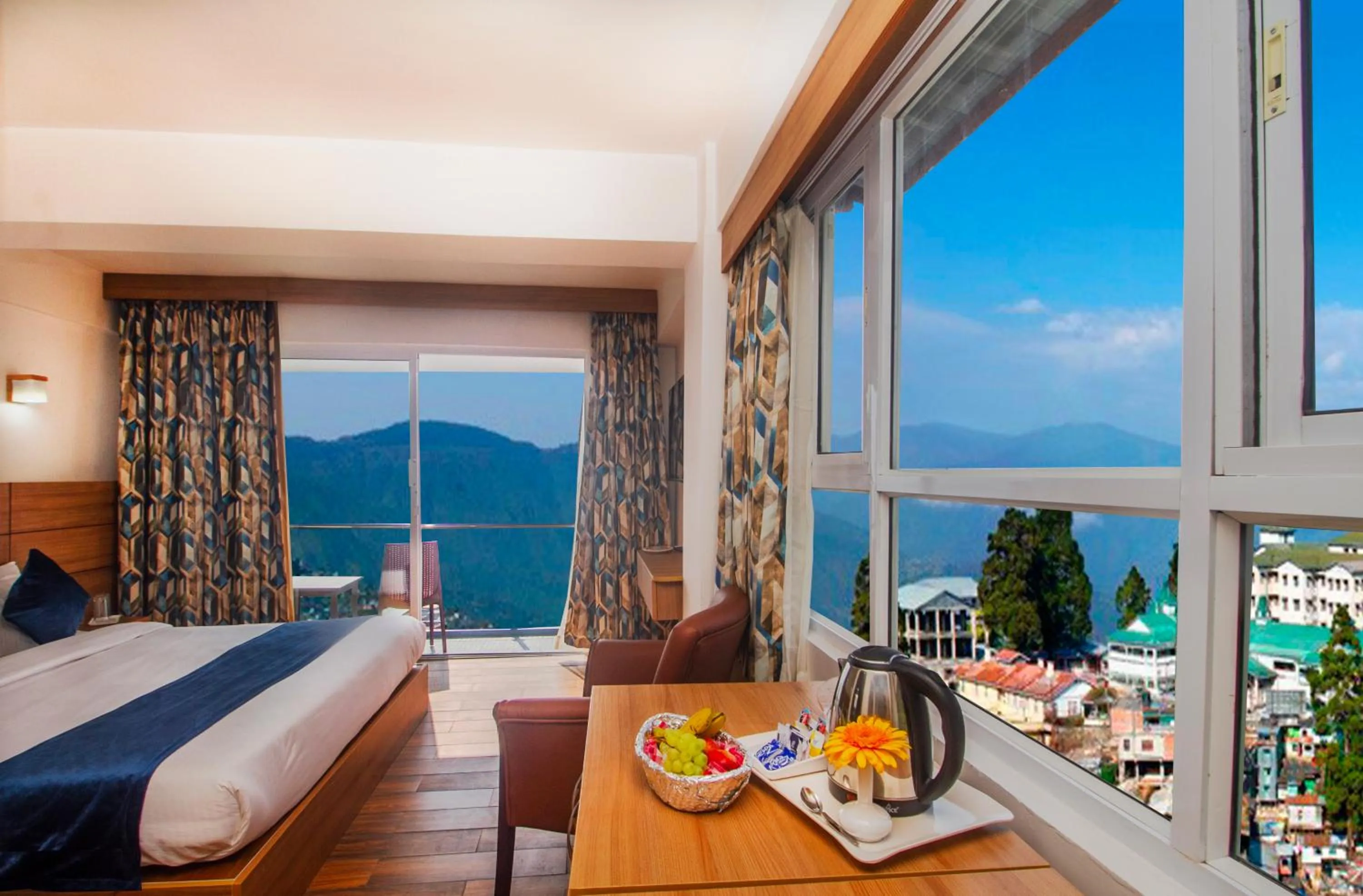 Super Premium Room with Balcony and Mountain View (New Wing) in Central Heritage Resort & Spa Formerly Fortune ITC Resort