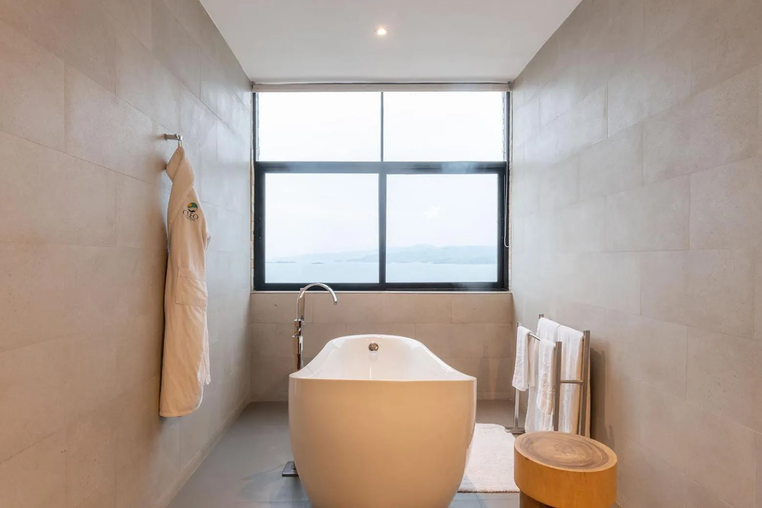 Bathroom in CLEO LAKE KIVU HOTEL