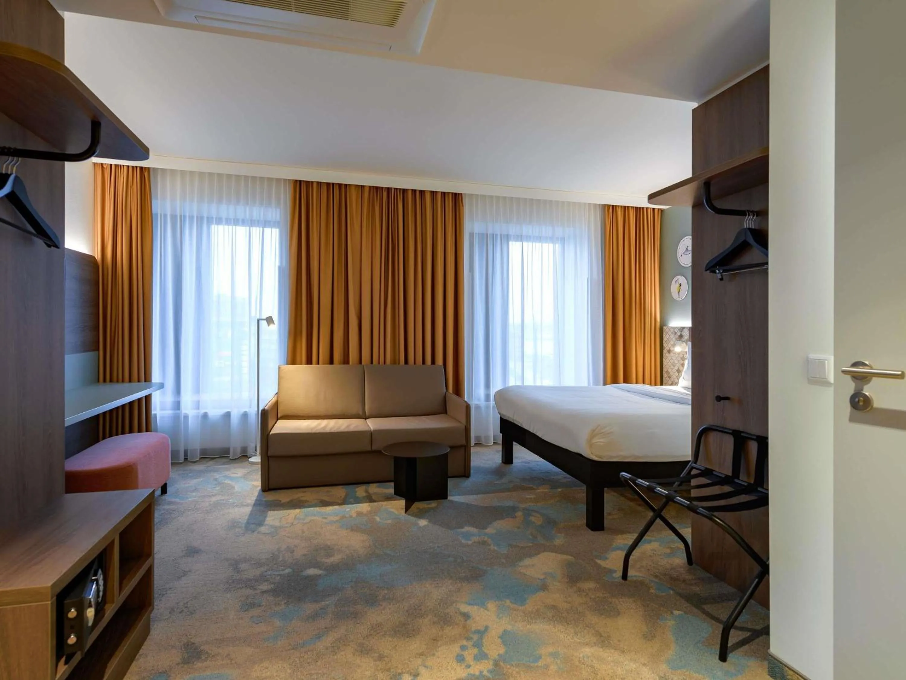 Bedroom, Bed in ibis Styles Kiel City