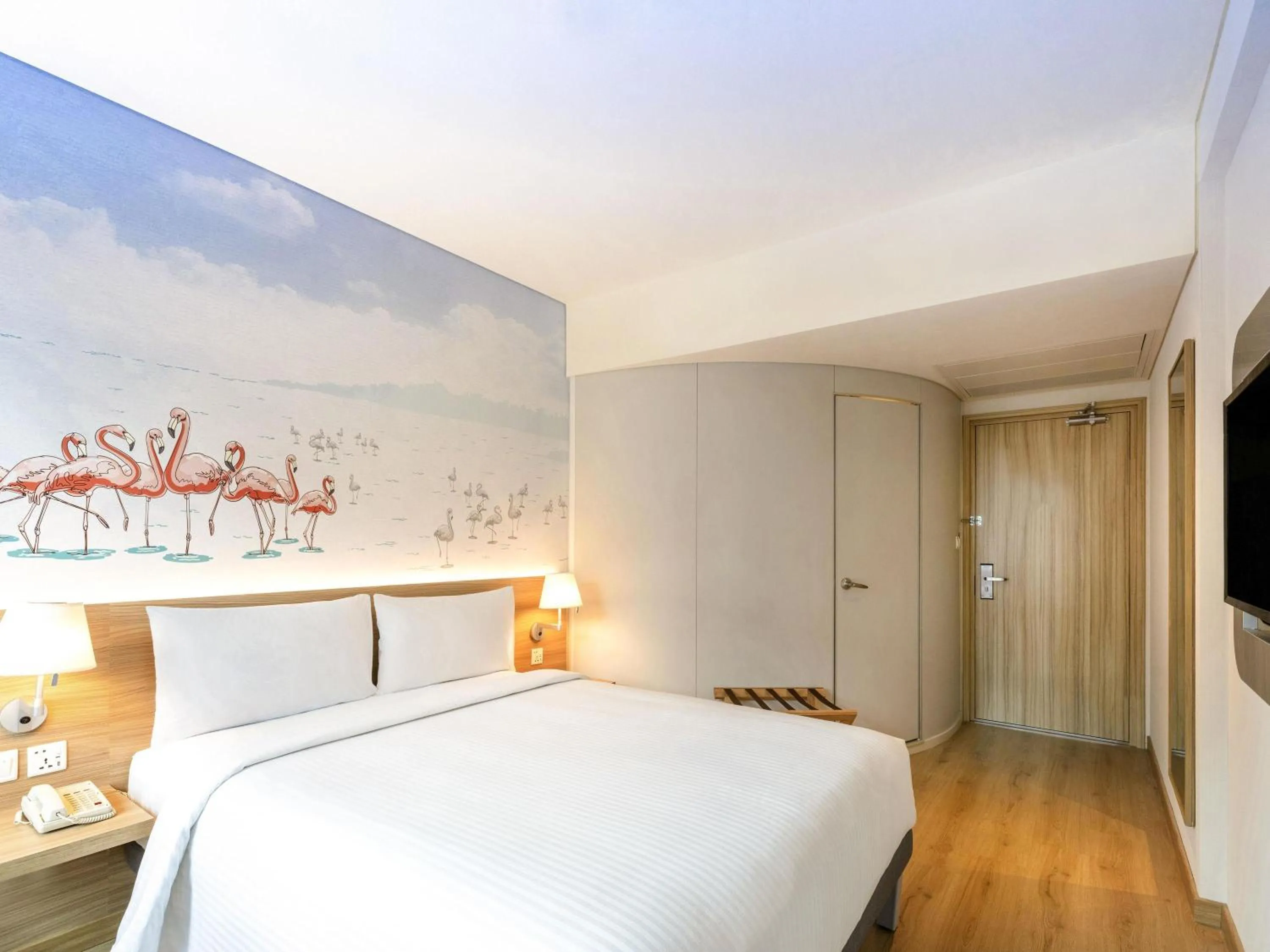 Bedroom, Bed in ibis Mumbai Vikhroli - An Accor Brand