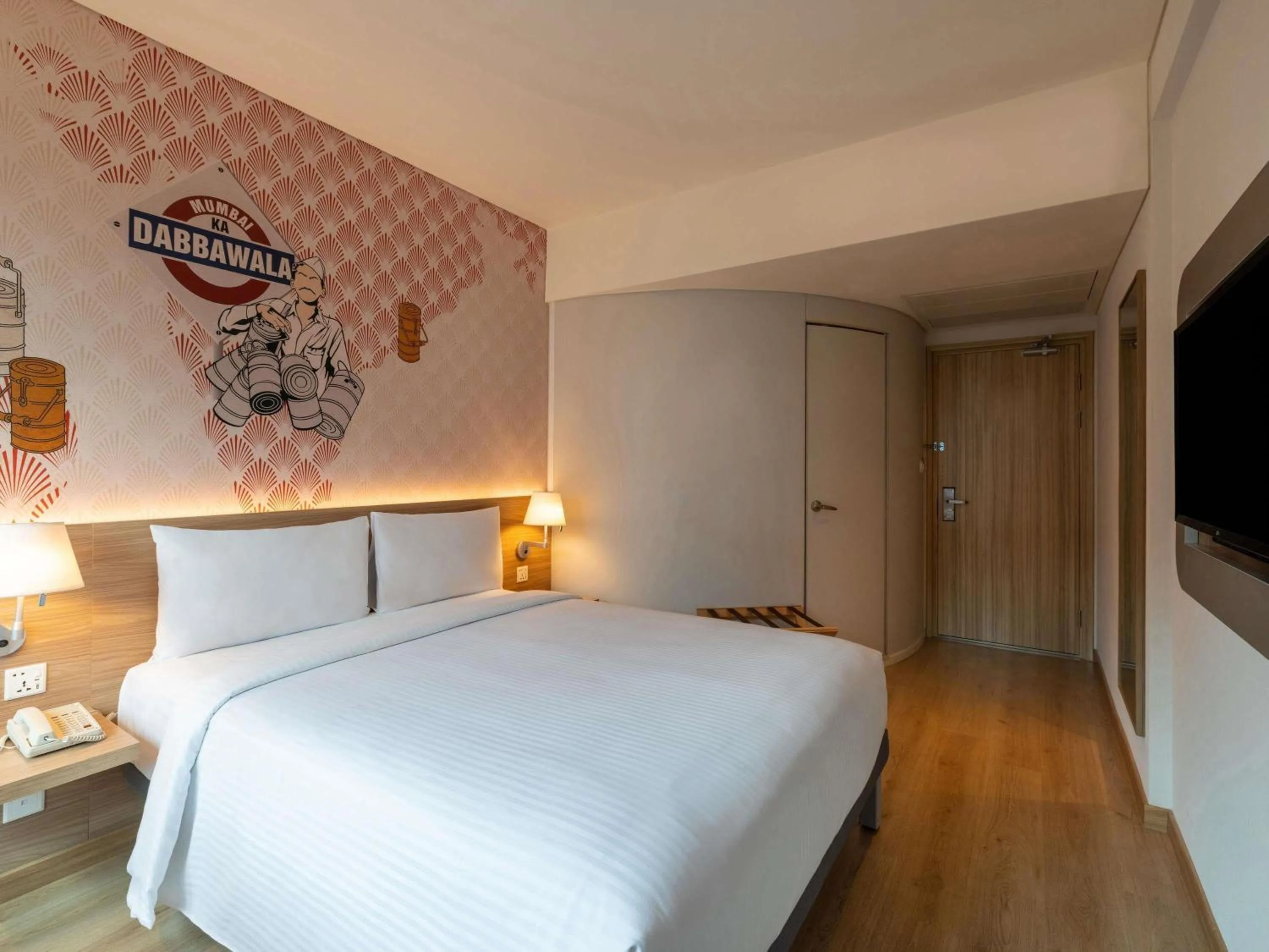 Bedroom, Bed in ibis Mumbai Vikhroli - An Accor Brand