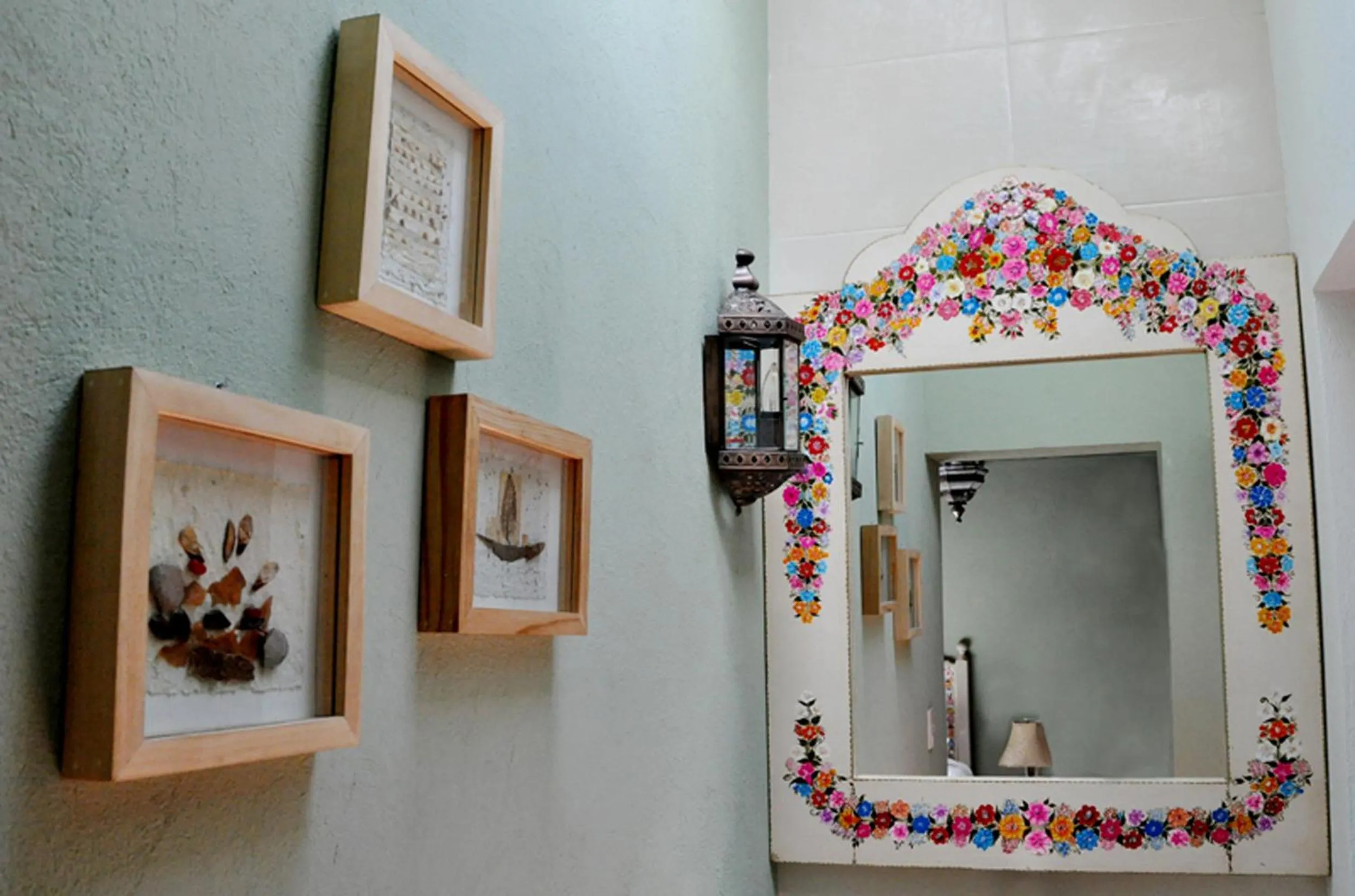 Decorative detail in Casa Santa Lucia