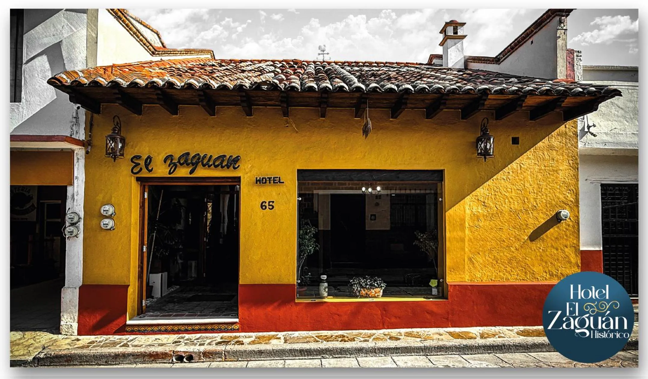 Property building in Hotel El Zaguán Histórico