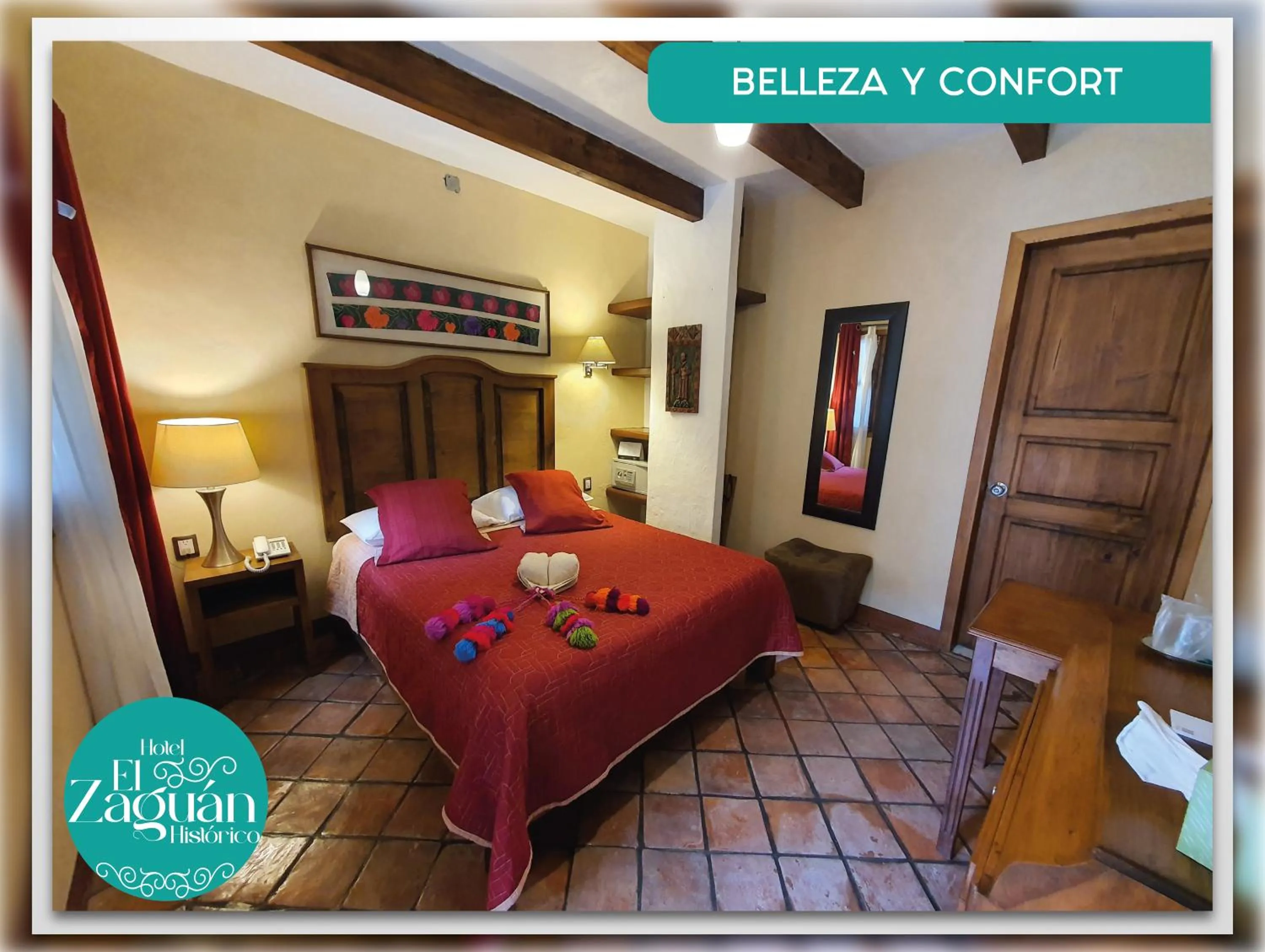 Bed in Hotel El Zaguán Histórico