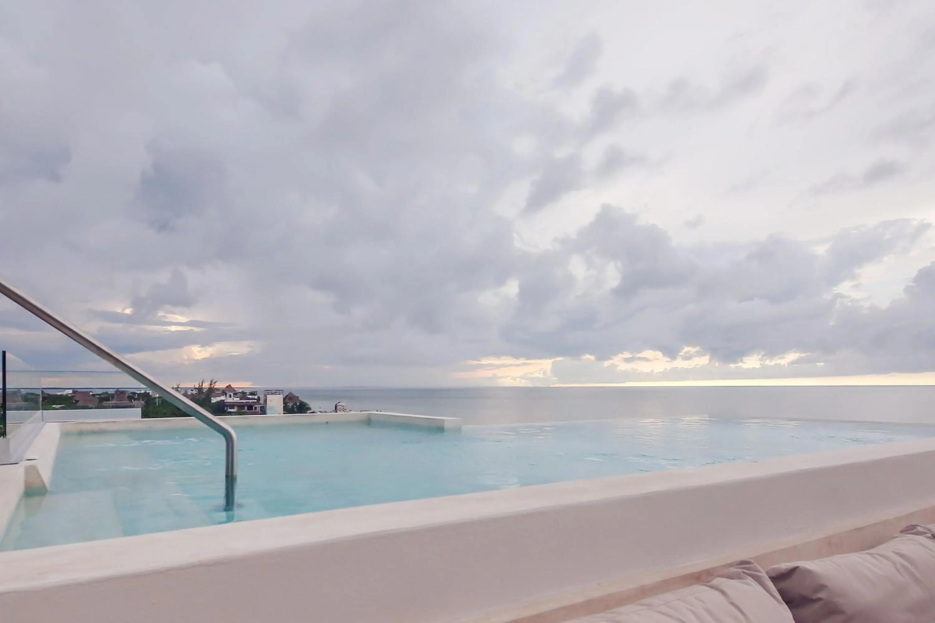 Solarium in Casa Astral Eco Luxury Holbox Island - Sunset and Ocean View with Rooftop Pool