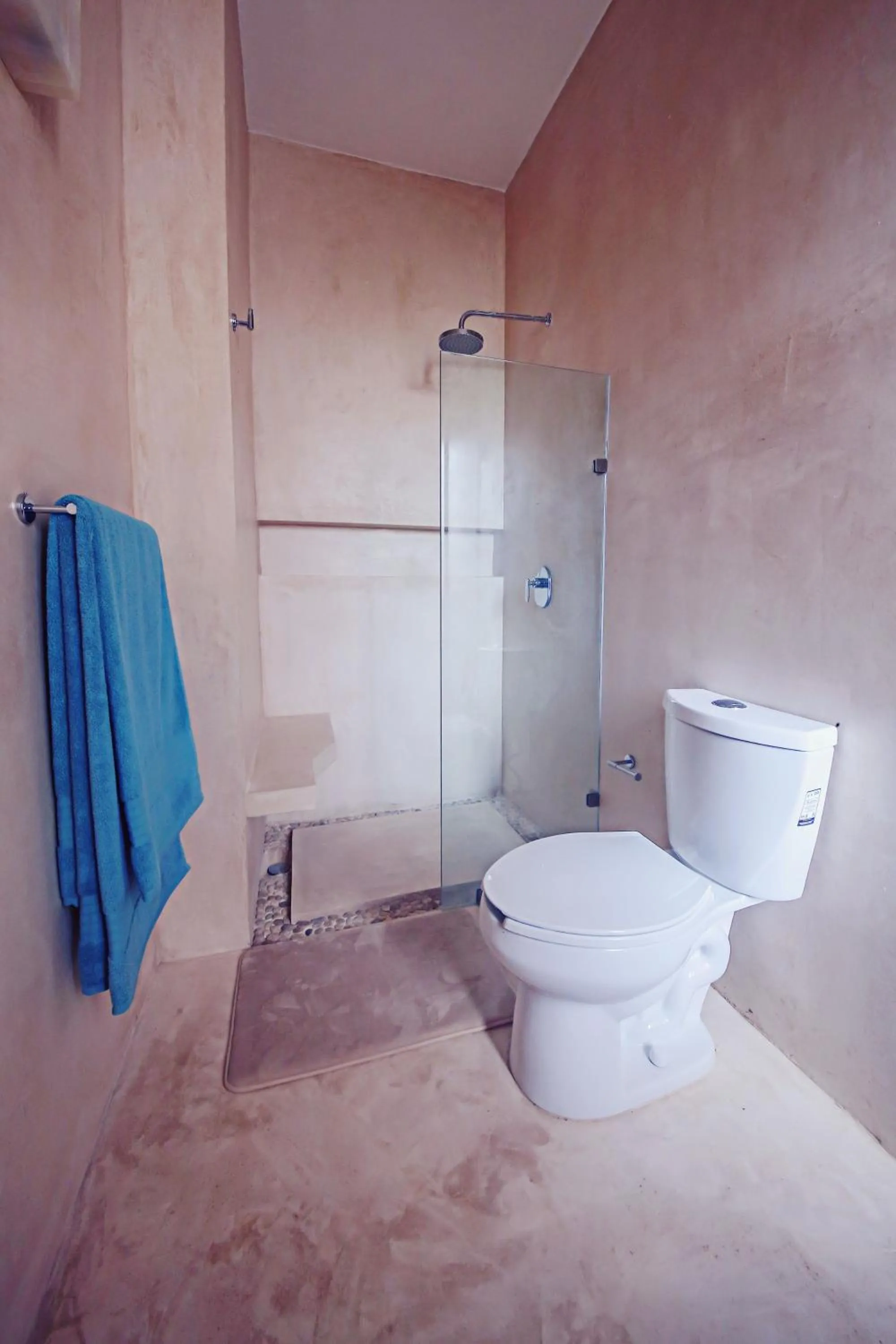 Shower in Casa Astral Eco Luxury Holbox Island - Sunset and Ocean View with Rooftop Pool