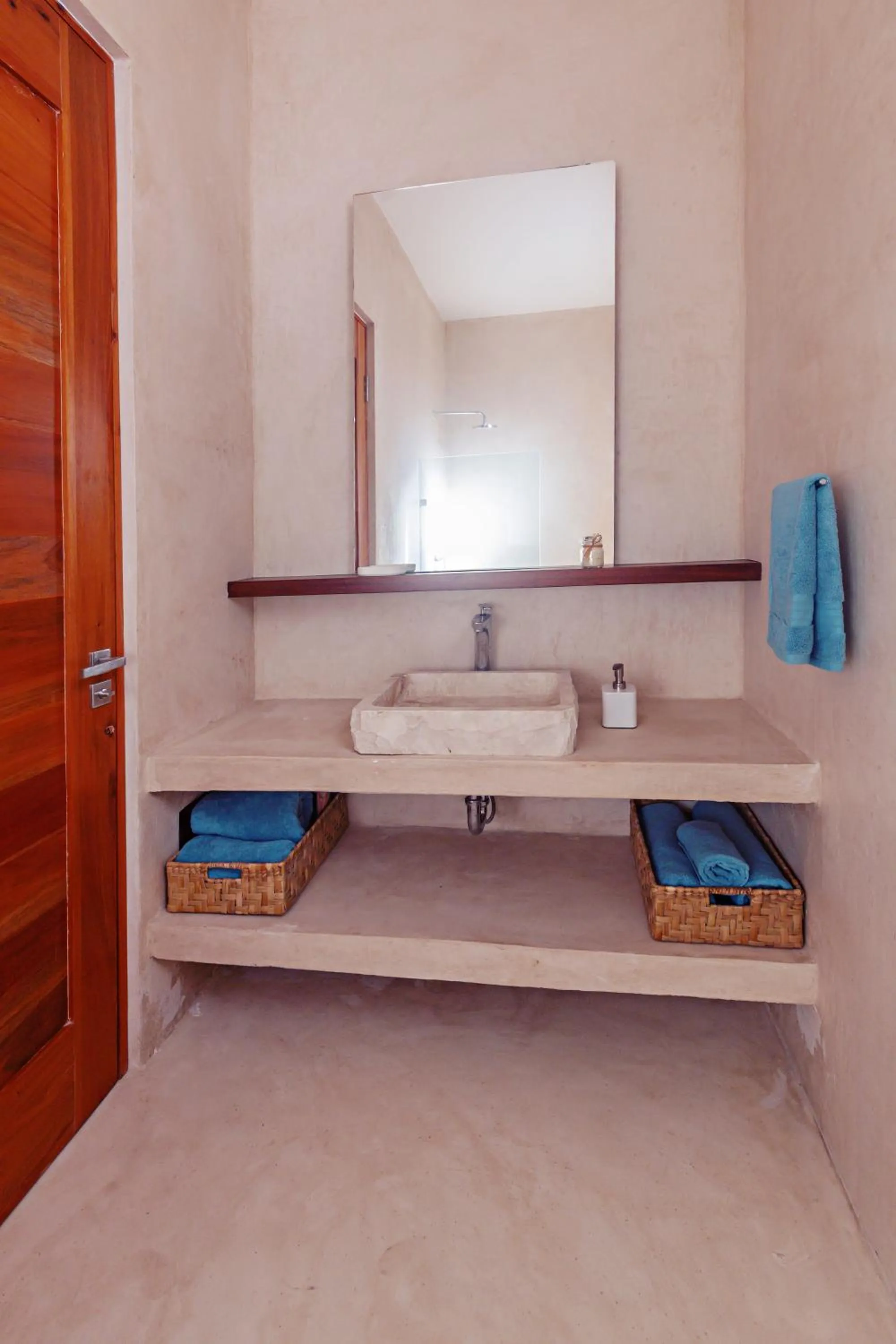 Bathroom in Casa Astral Eco Luxury Holbox Island - Sunset and Ocean View with Rooftop Pool